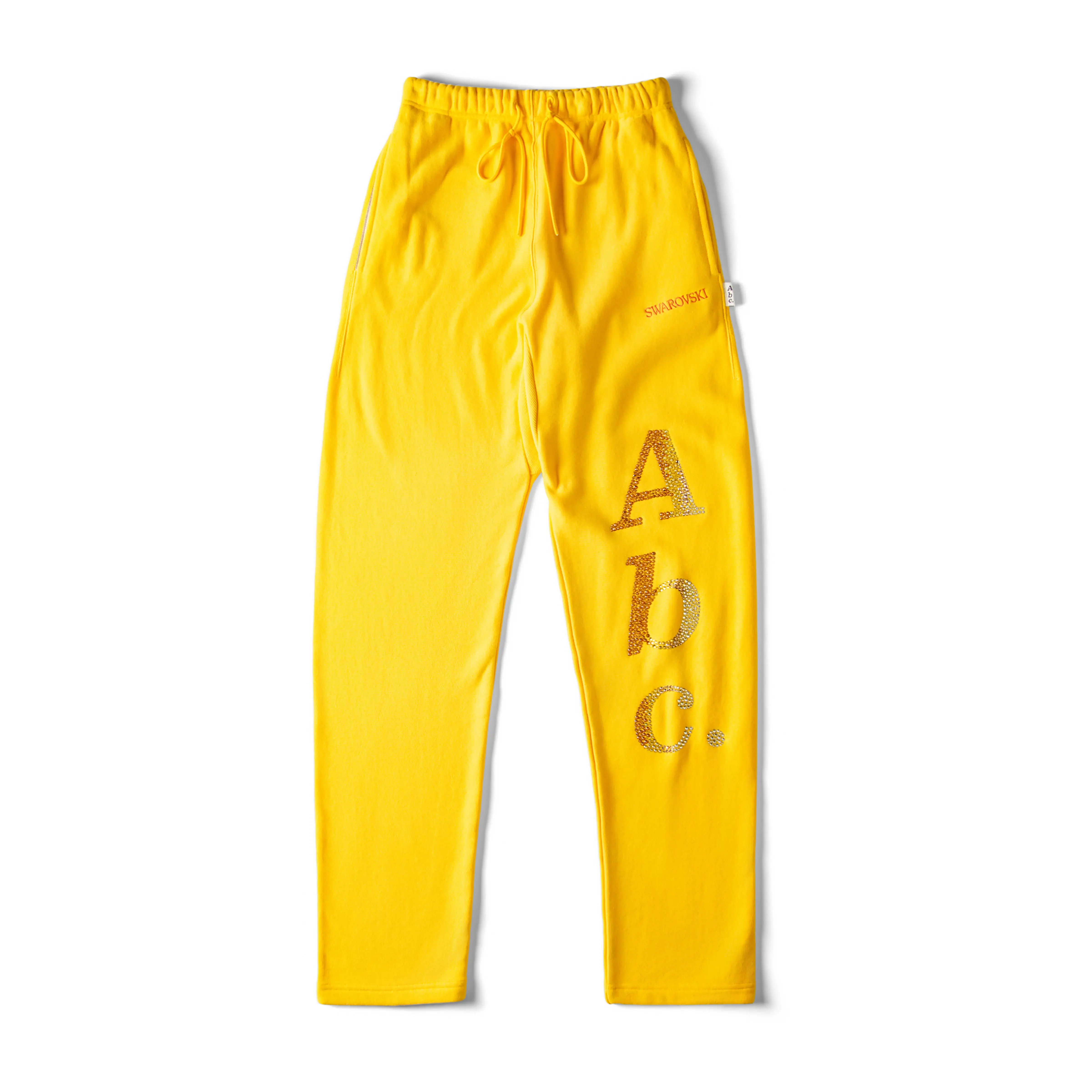 ADVISORY BOARD CRYSTALS Colored Objects sweatpants/Yellow