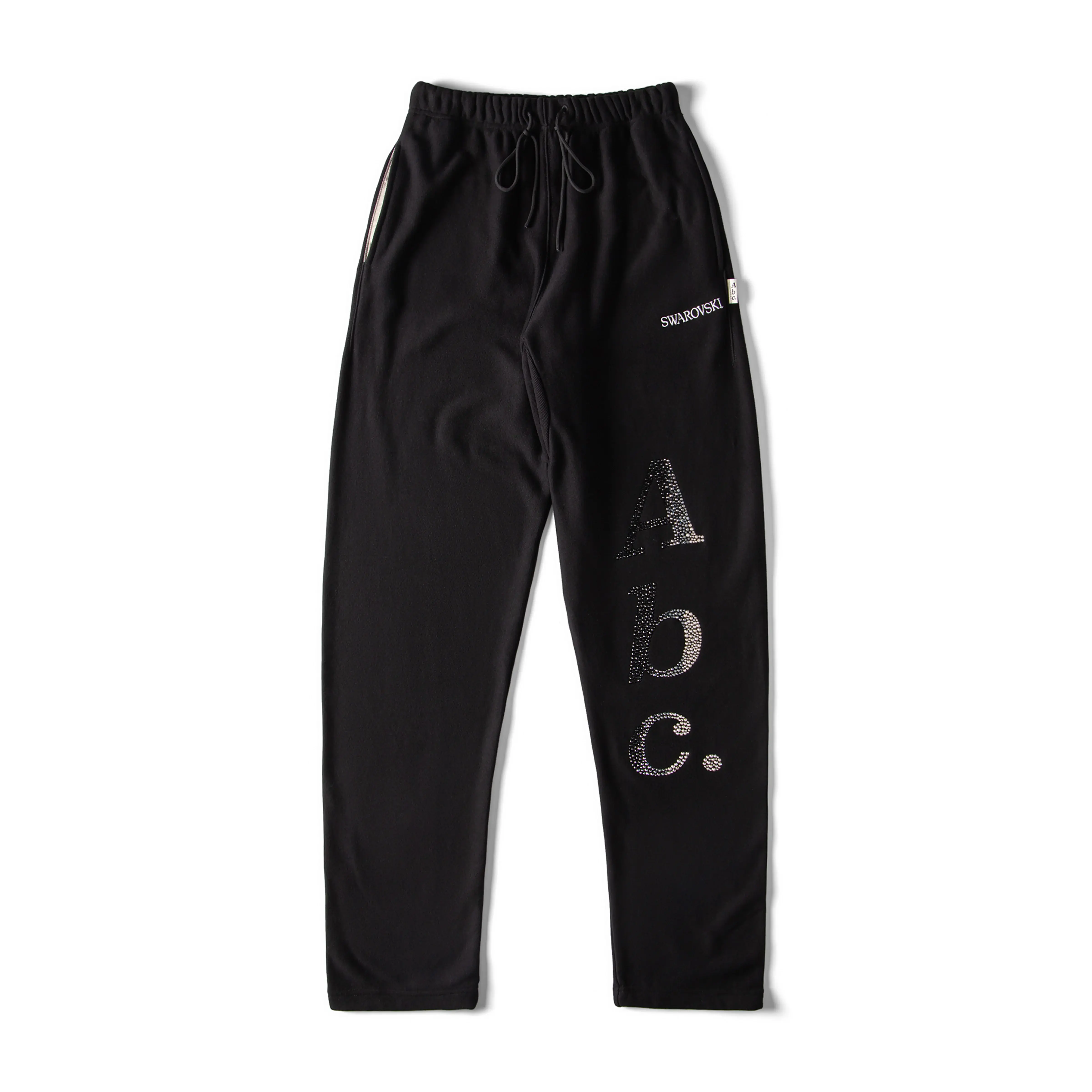 ADVISORY BOARD CRYSTALS Dazzling Colorless Objects sweatpants/Black