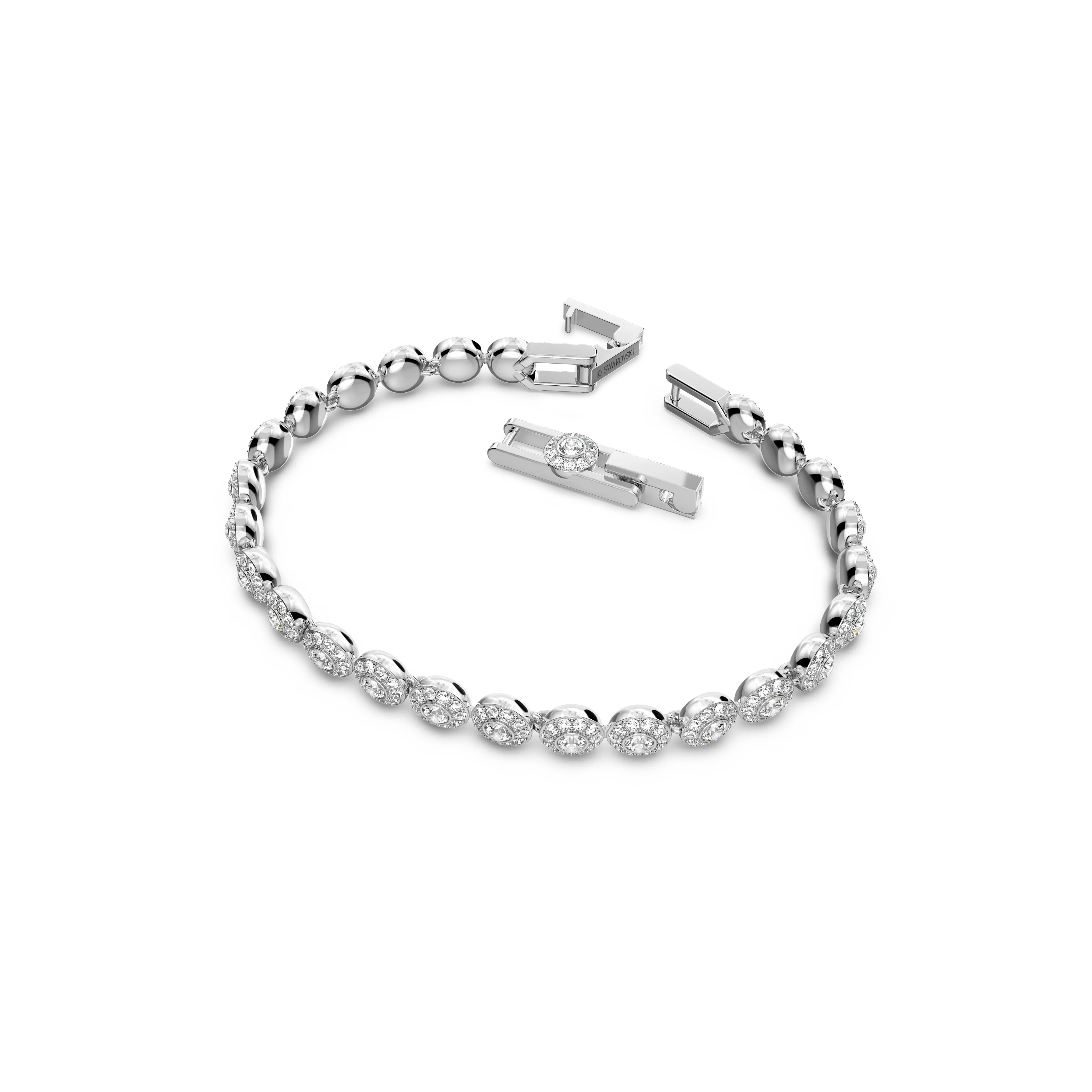 angelic-tennis-bracelet-round-cut-small-white-rhodium-plated-swarovski-5071173-2.webp