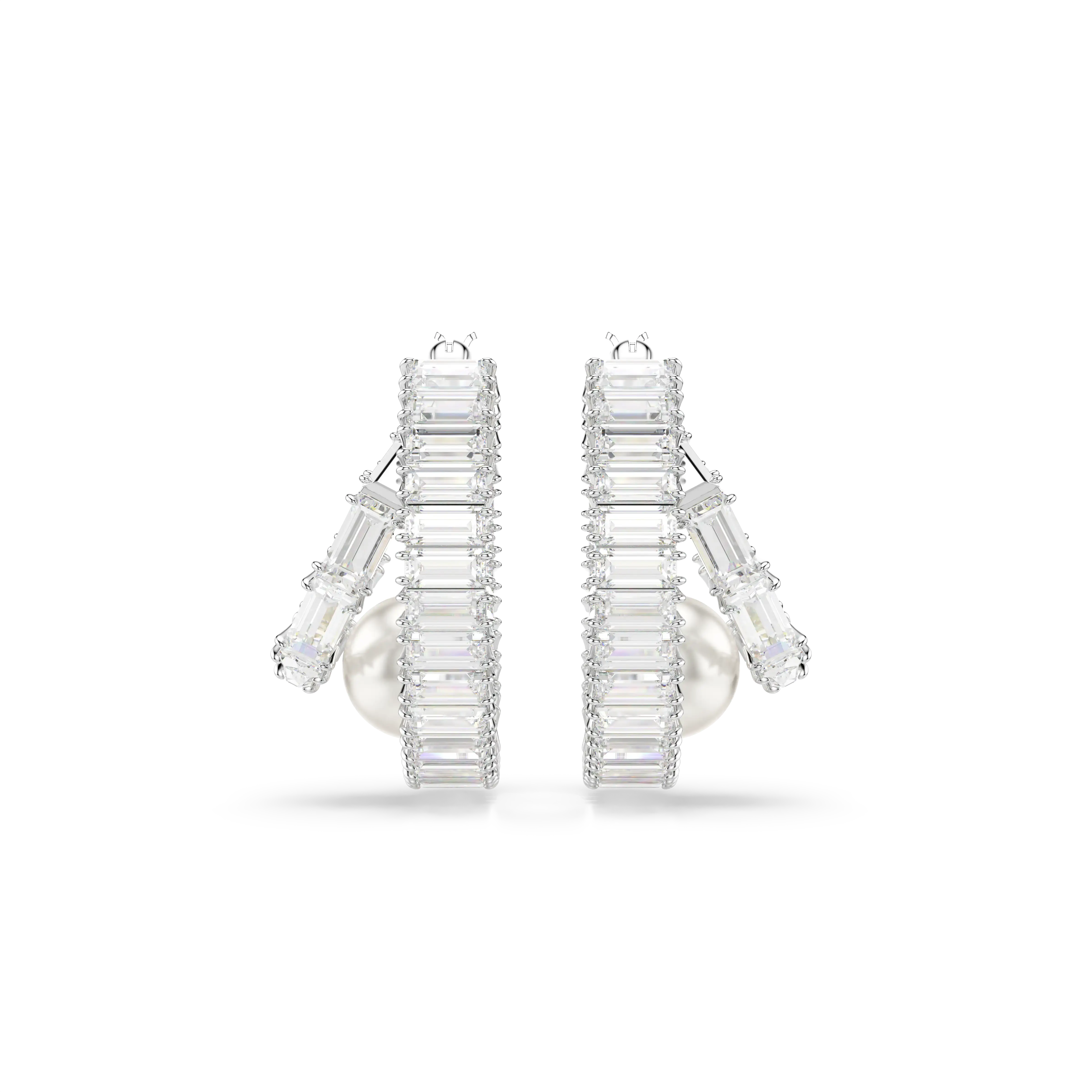 ariana-grande-x-swarovski-hoop-earrings-crystal-pearl-baguette-cut-white-rhodium-plated-swarovski-5720868-2.webp