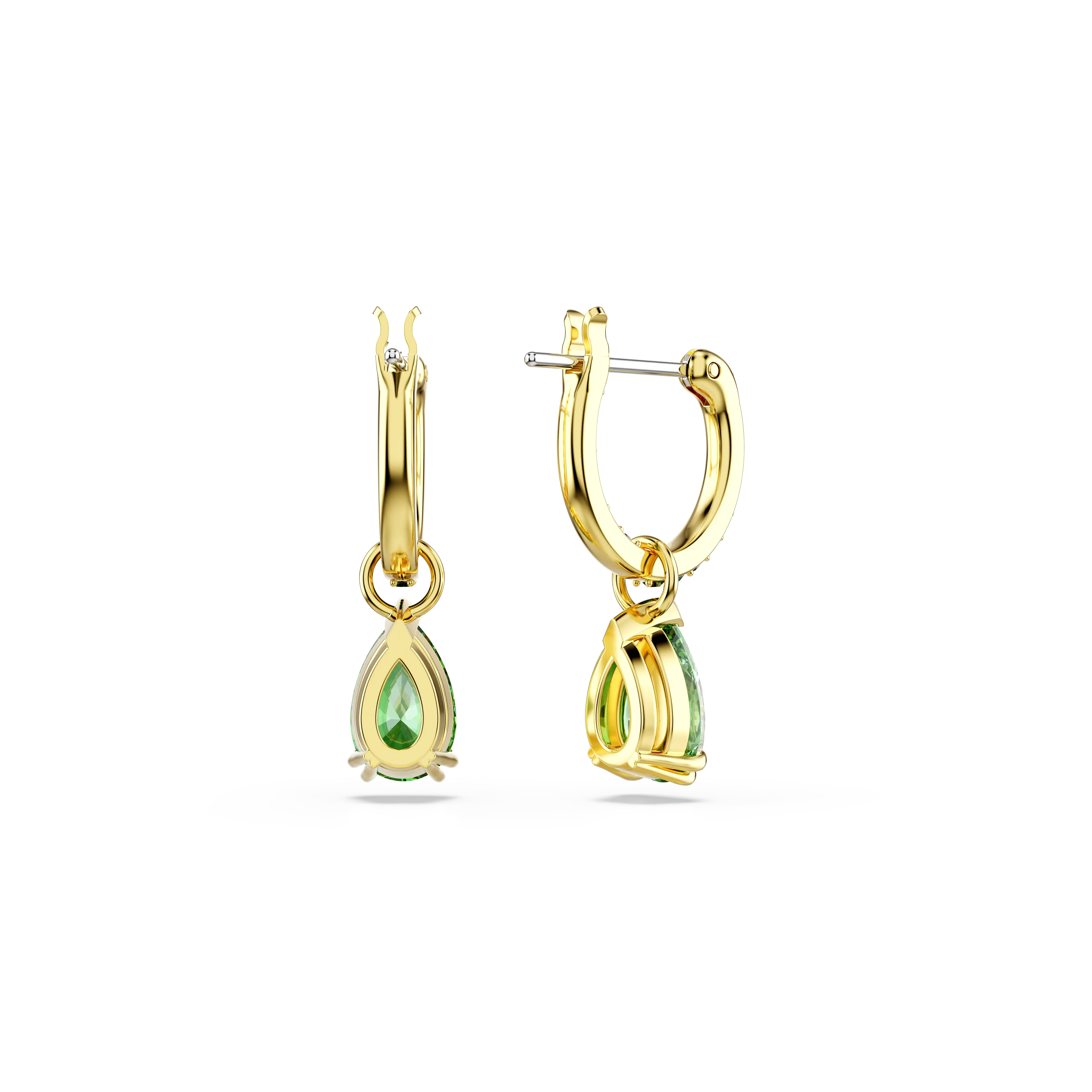 attract-drop-earrings-pear-cut-green-gold-tone-plated-swarovski-5723564-4.webp