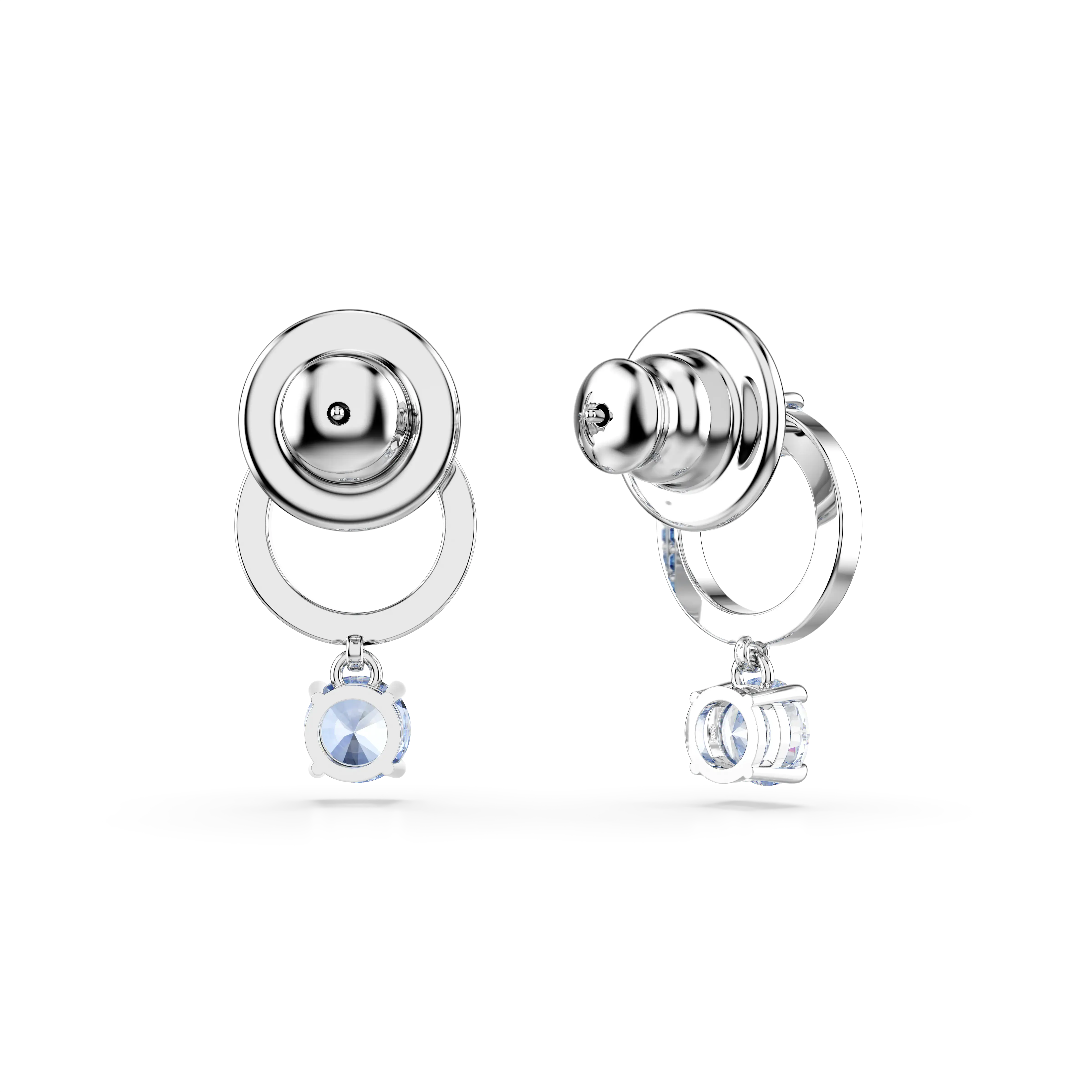 attract-drop-earrings-round-cut-blue-rhodium-plated-swarovski-5723563-4.webp