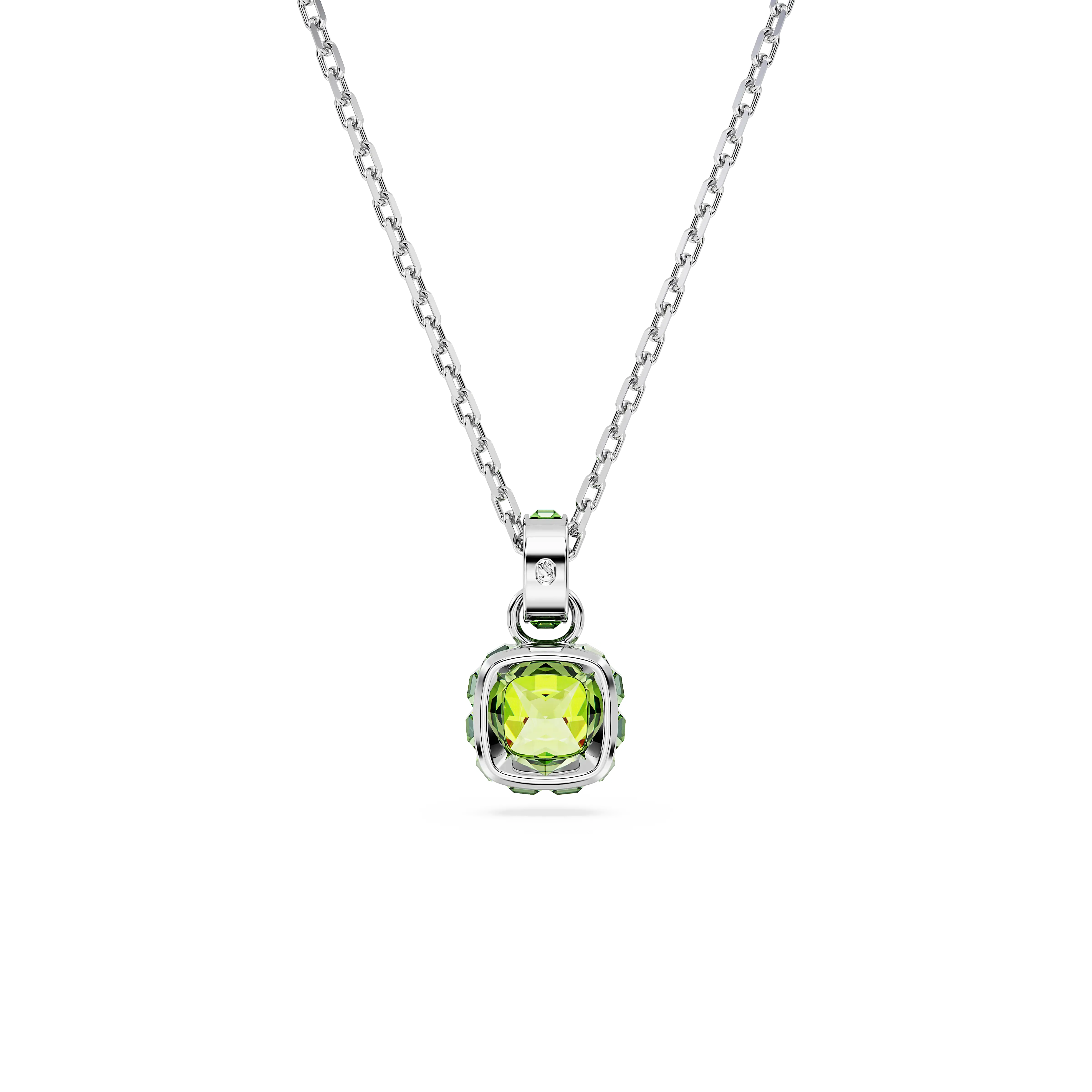 birthstone-pendant-square-cut-august-green-rhodium-plated-swarovski-5651706-4.webp