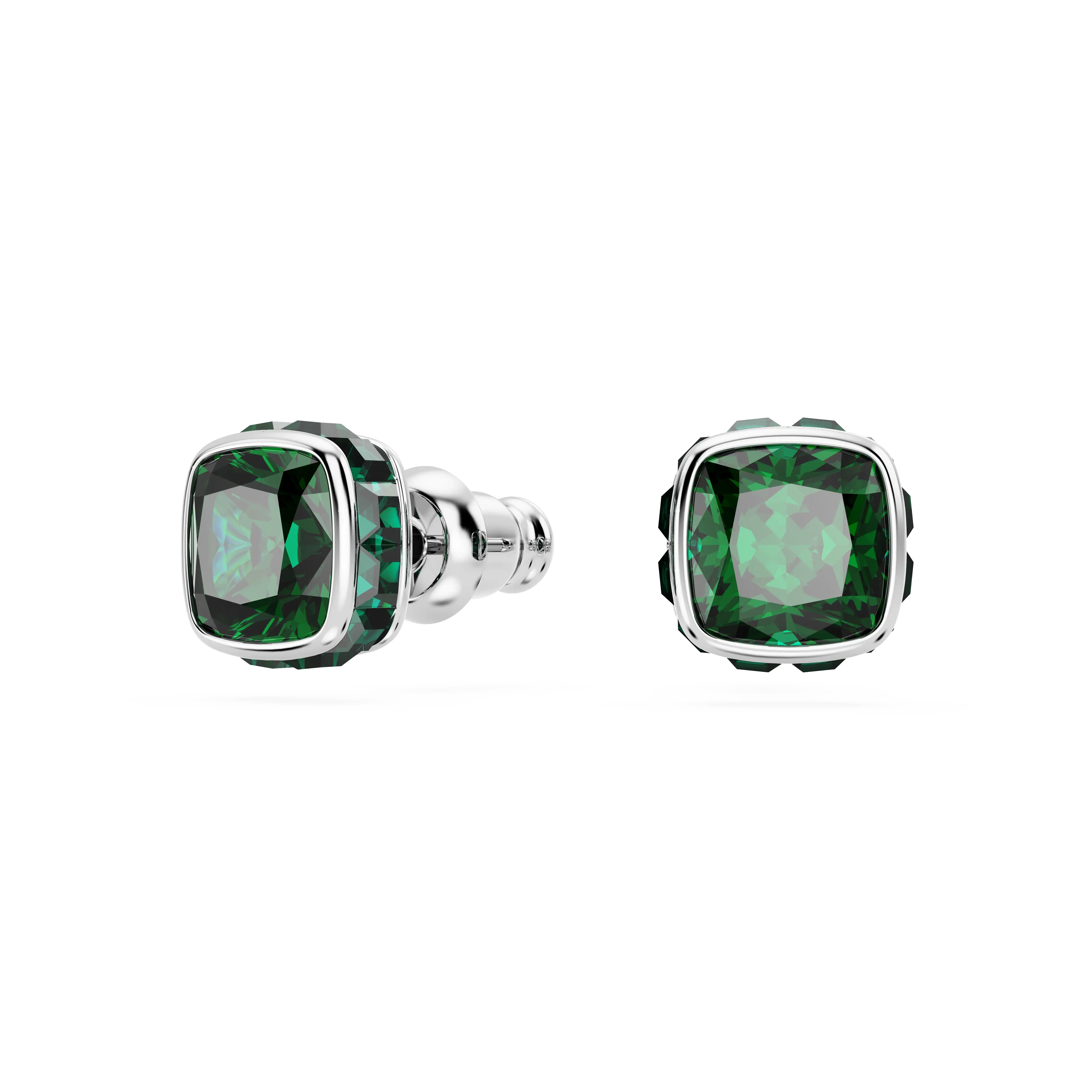 birthstone-stud-earrings-square-cut-may-green-rhodium-plated-swarovski-5660801-2.webp