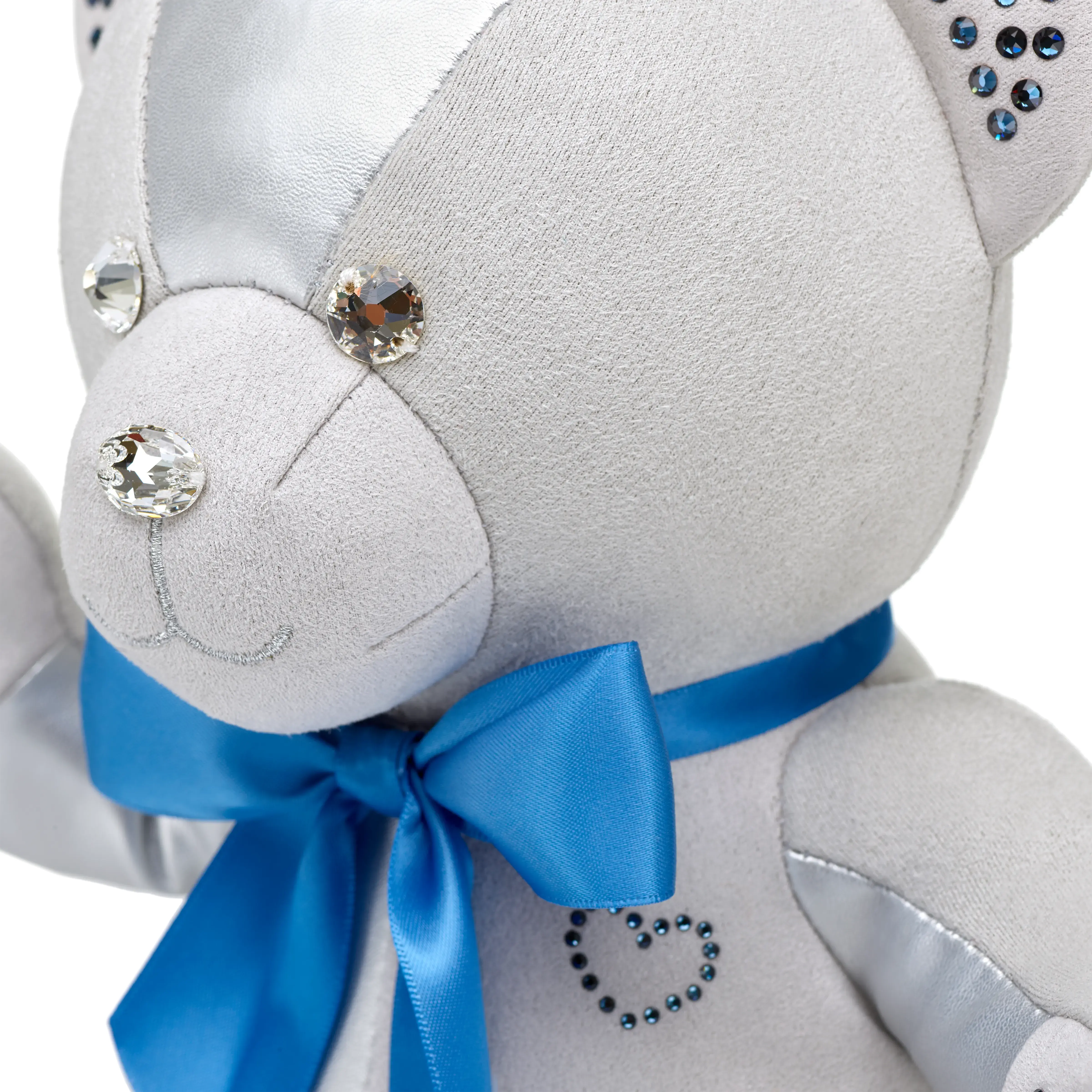 Build-A-Bear Birthstone Bear Collectible Featuring Swarovski® crystals/Teddy bear/December/Blue