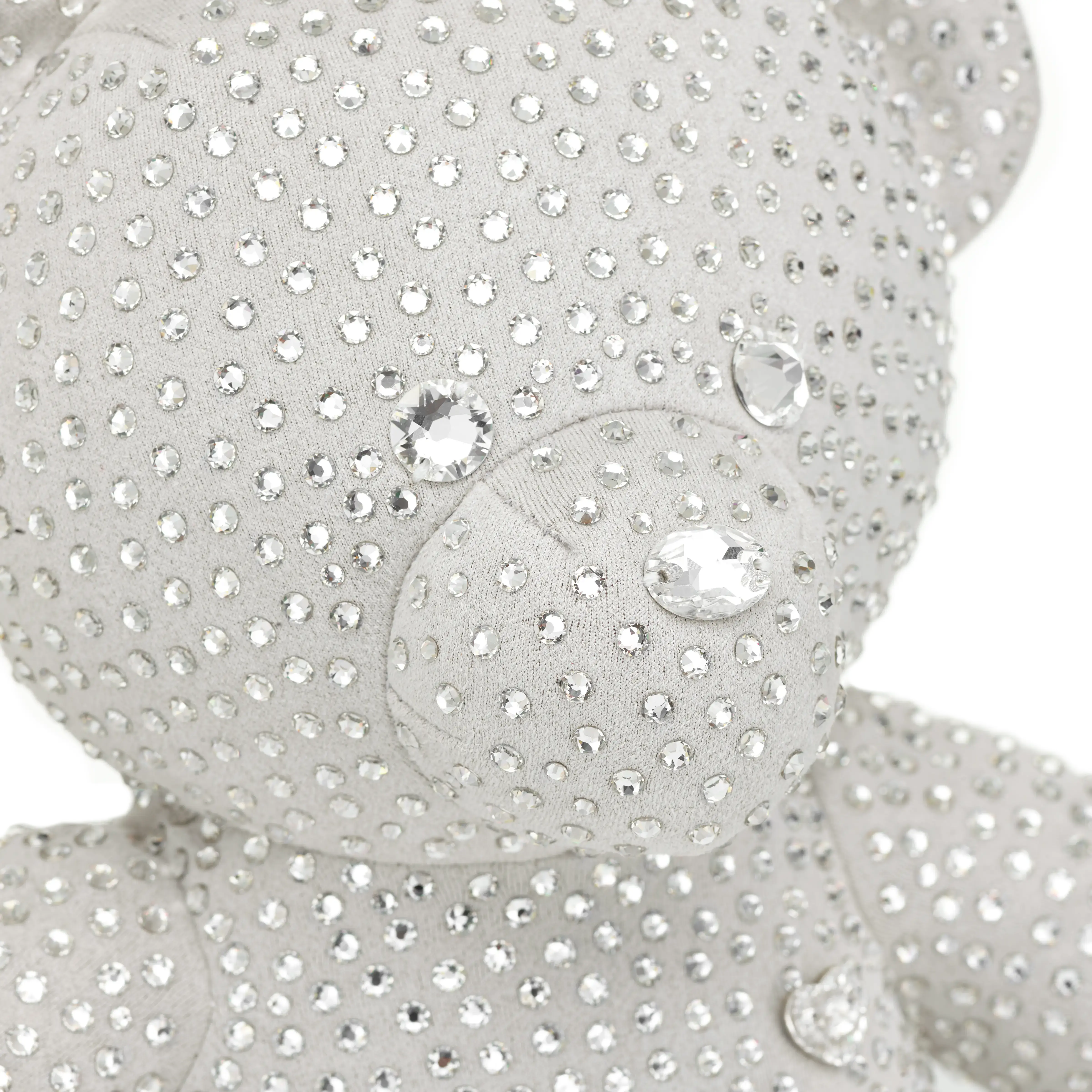 Build-A-Bear Limited edition/Fully encrusted collectible featuring Swarovski® crystals/Teddy bear/Gray