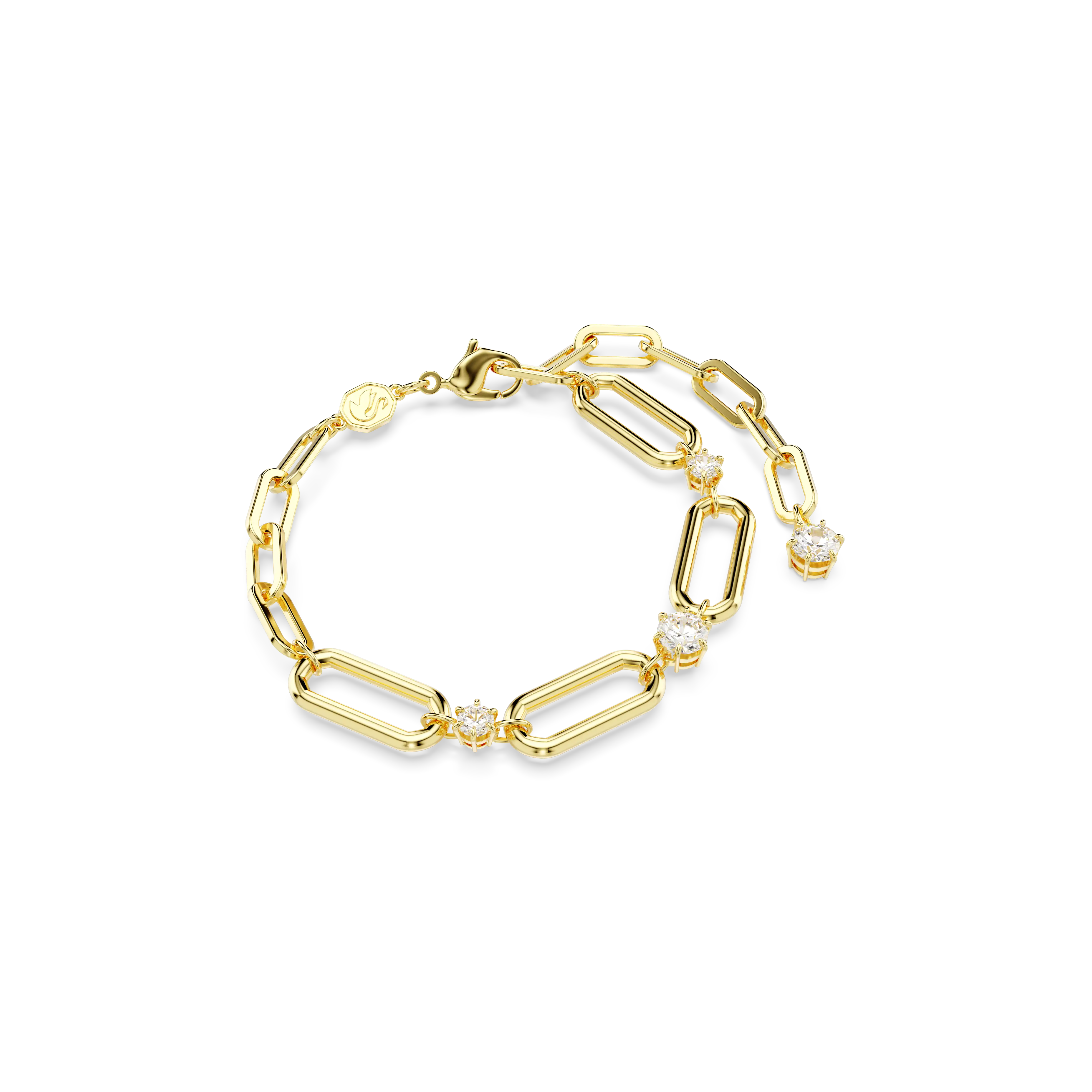 Constella bracelet White/Gold-tone plated