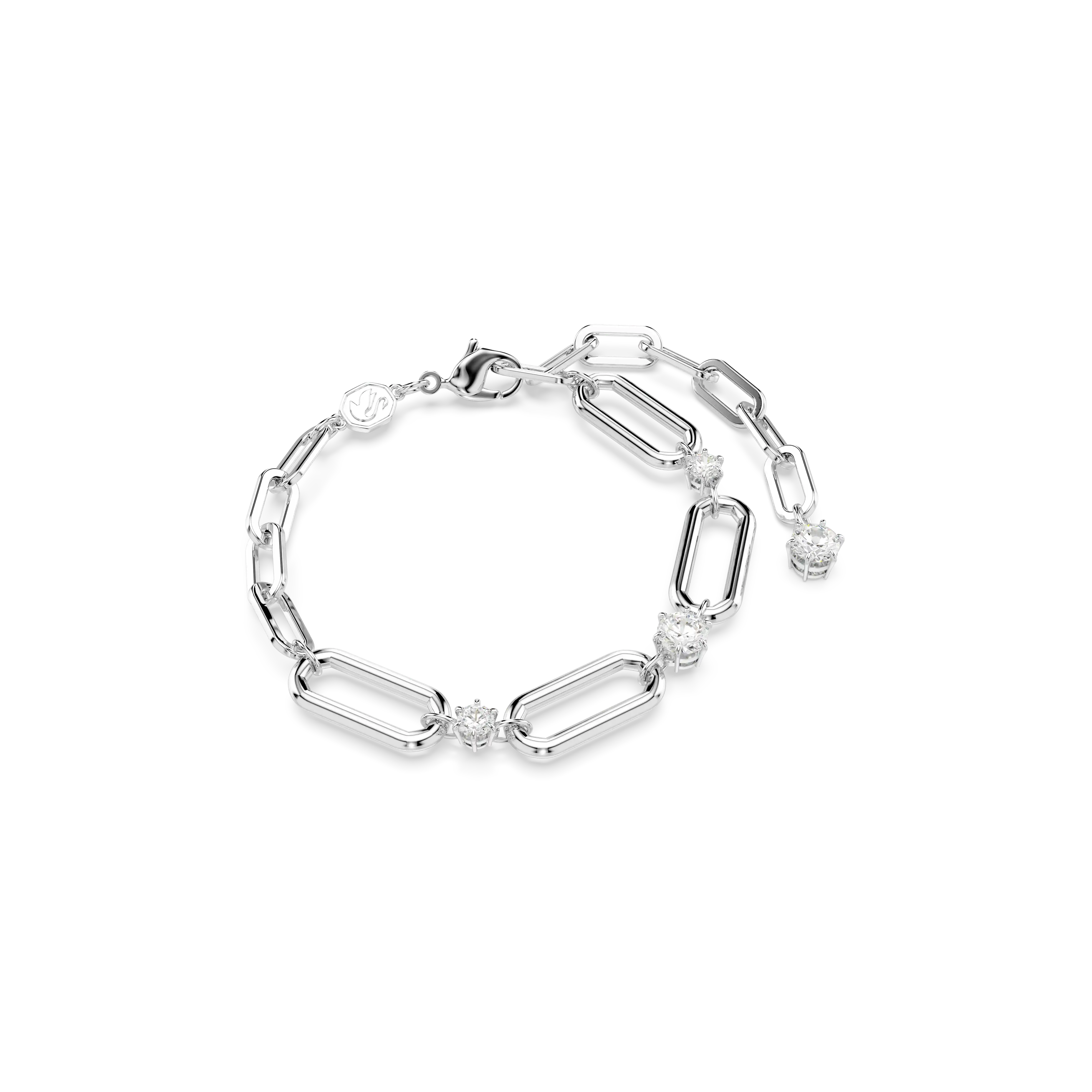 Constella bracelet White/Rhodium plated