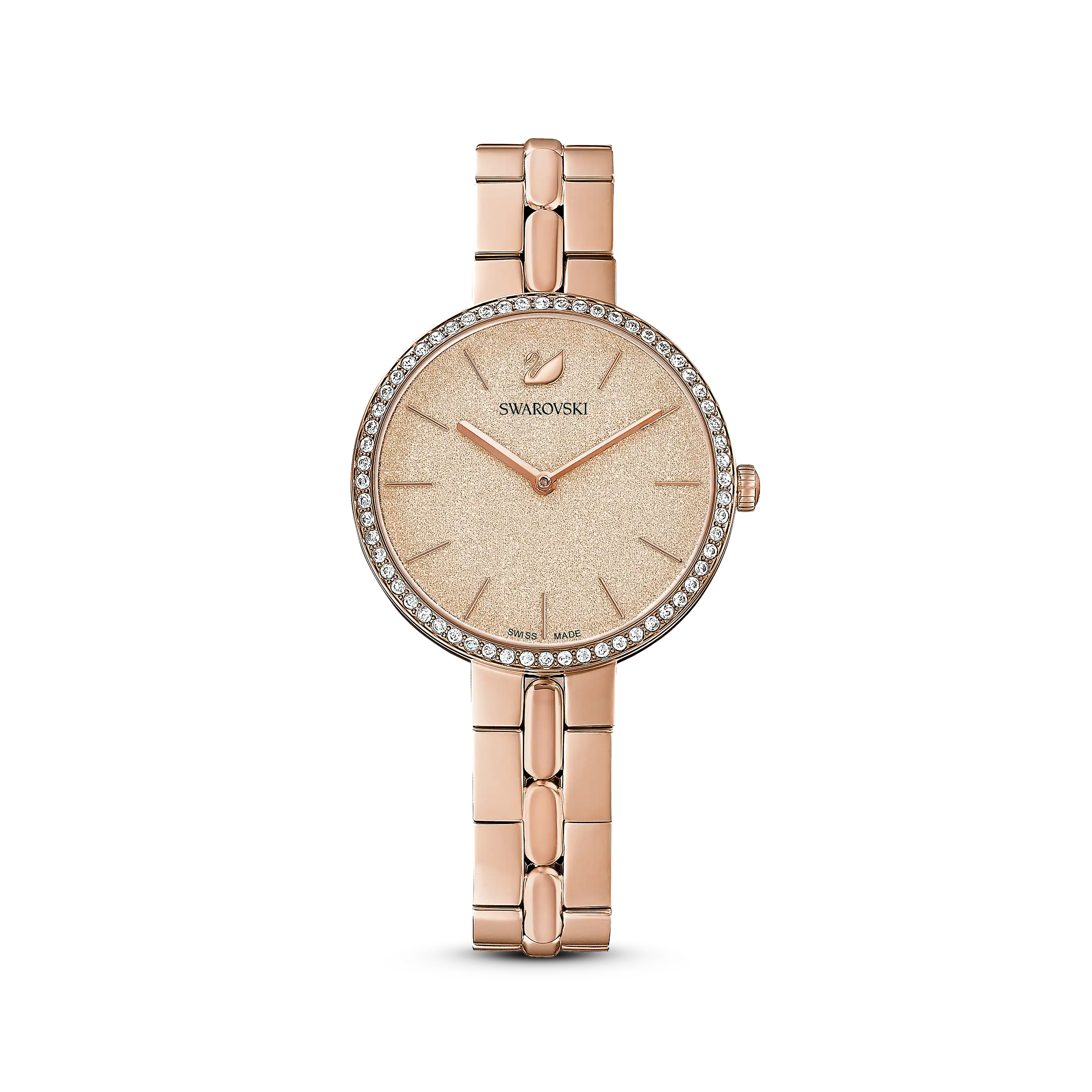 Cosmopolitan watch Swiss Made/Metal bracelet/Pink/Rose gold-tone finish