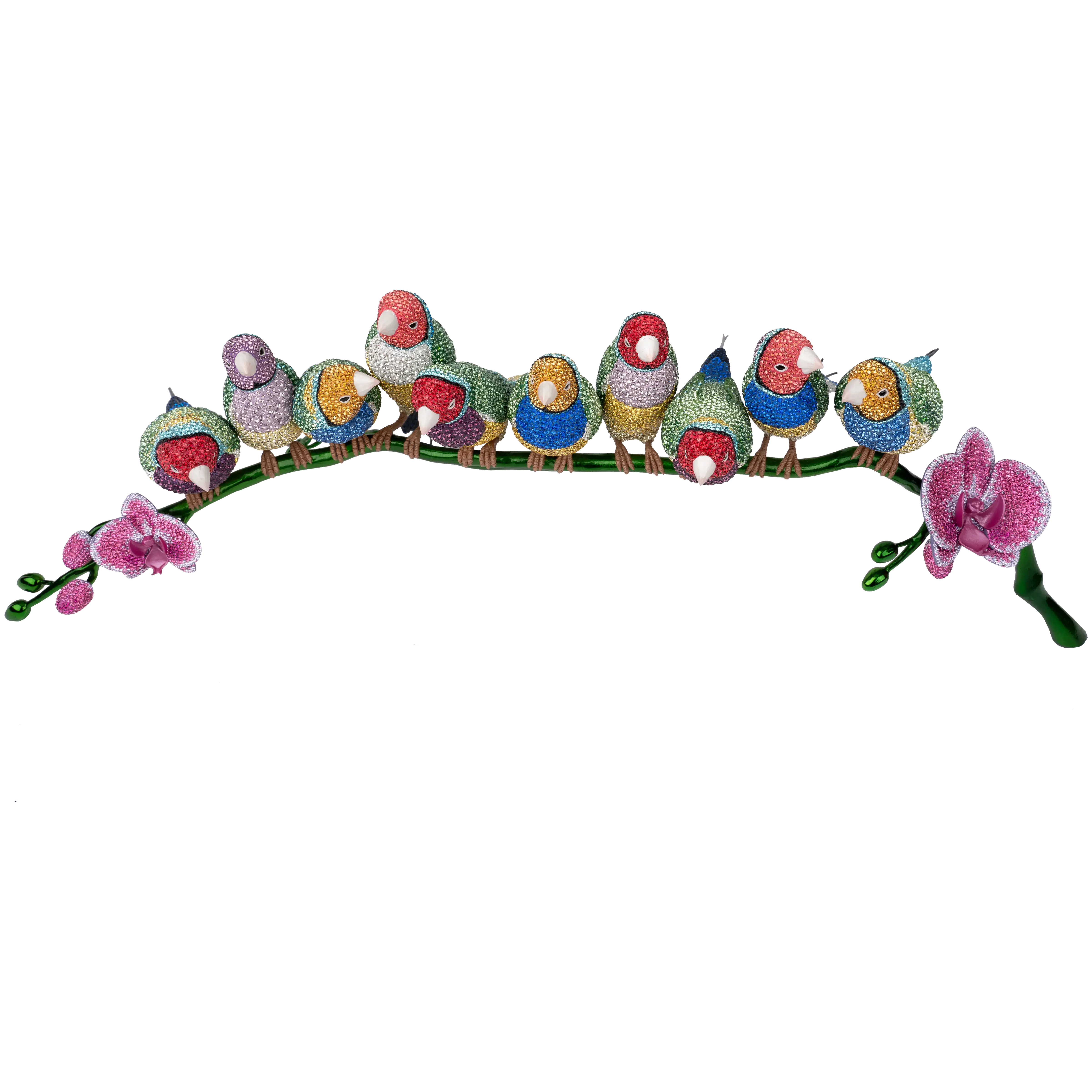 Crystal Myriad Gouldian Finches