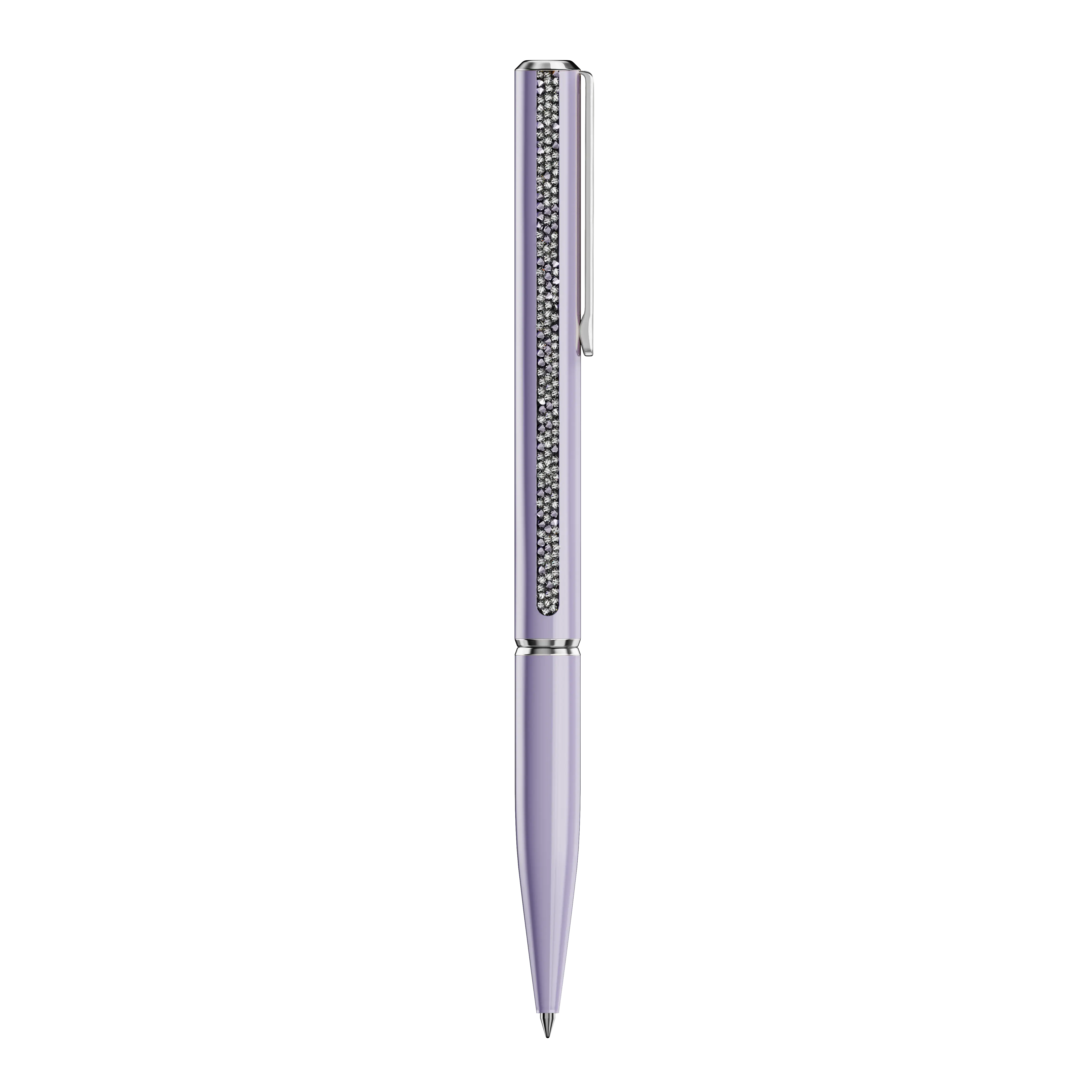 Crystal Shimmer Glide ballpoint pen Purple/Purple lacquered/Chrome plated