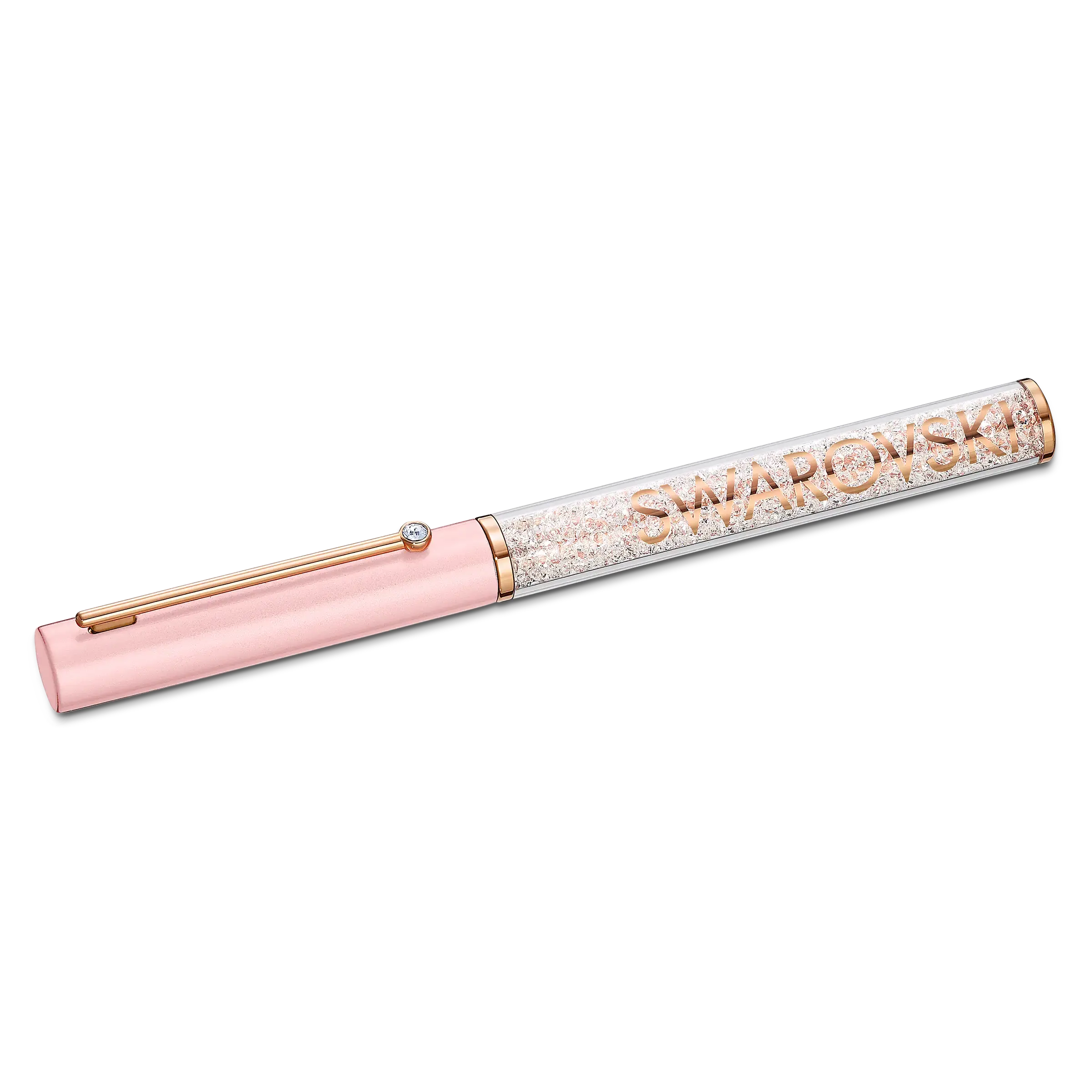 Crystalline Gloss ballpoint pen Pink/Pink lacquered/Rose gold-tone plated