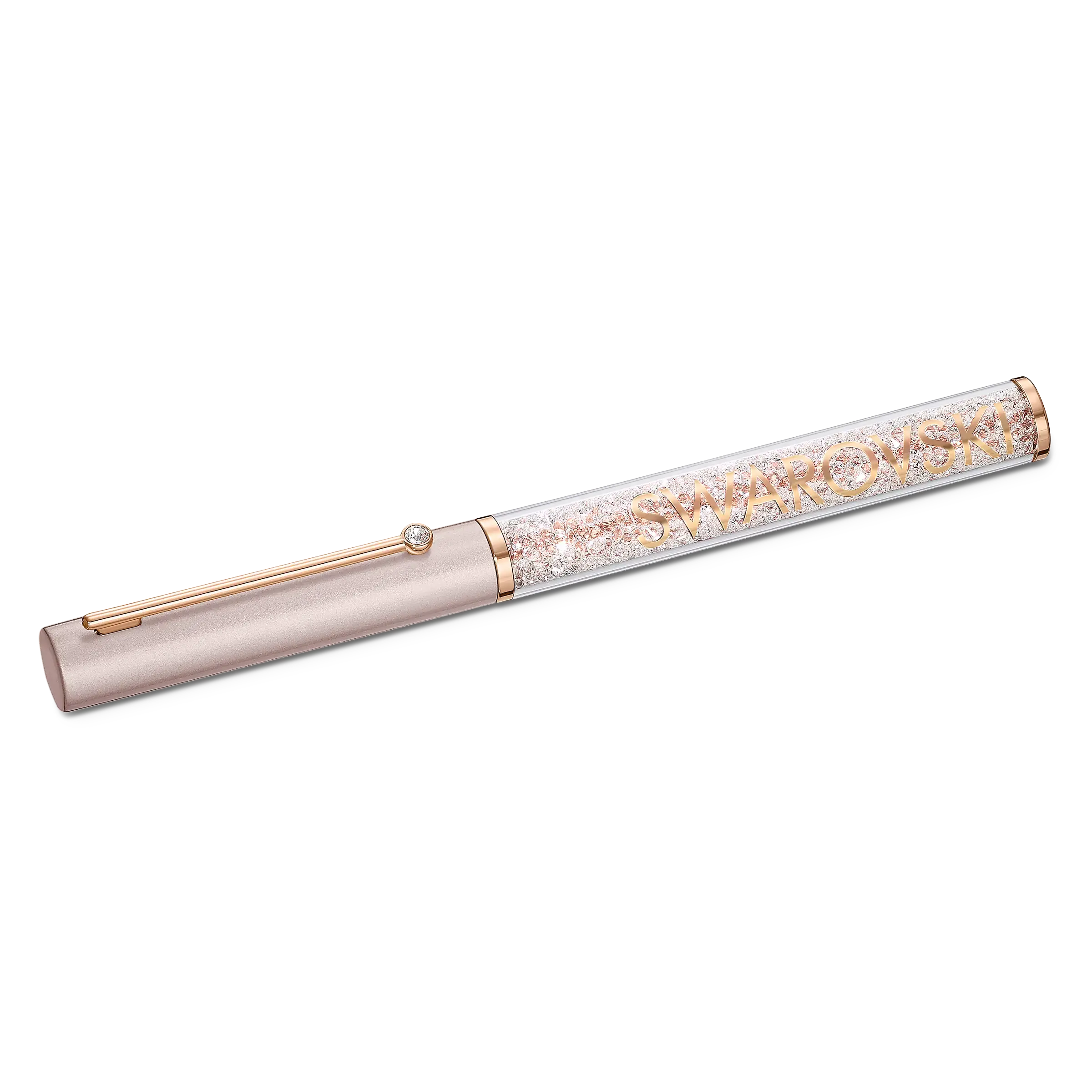 Crystalline Gloss ballpoint pen Rose gold tone/Pink lacquered/Rose gold-tone plated