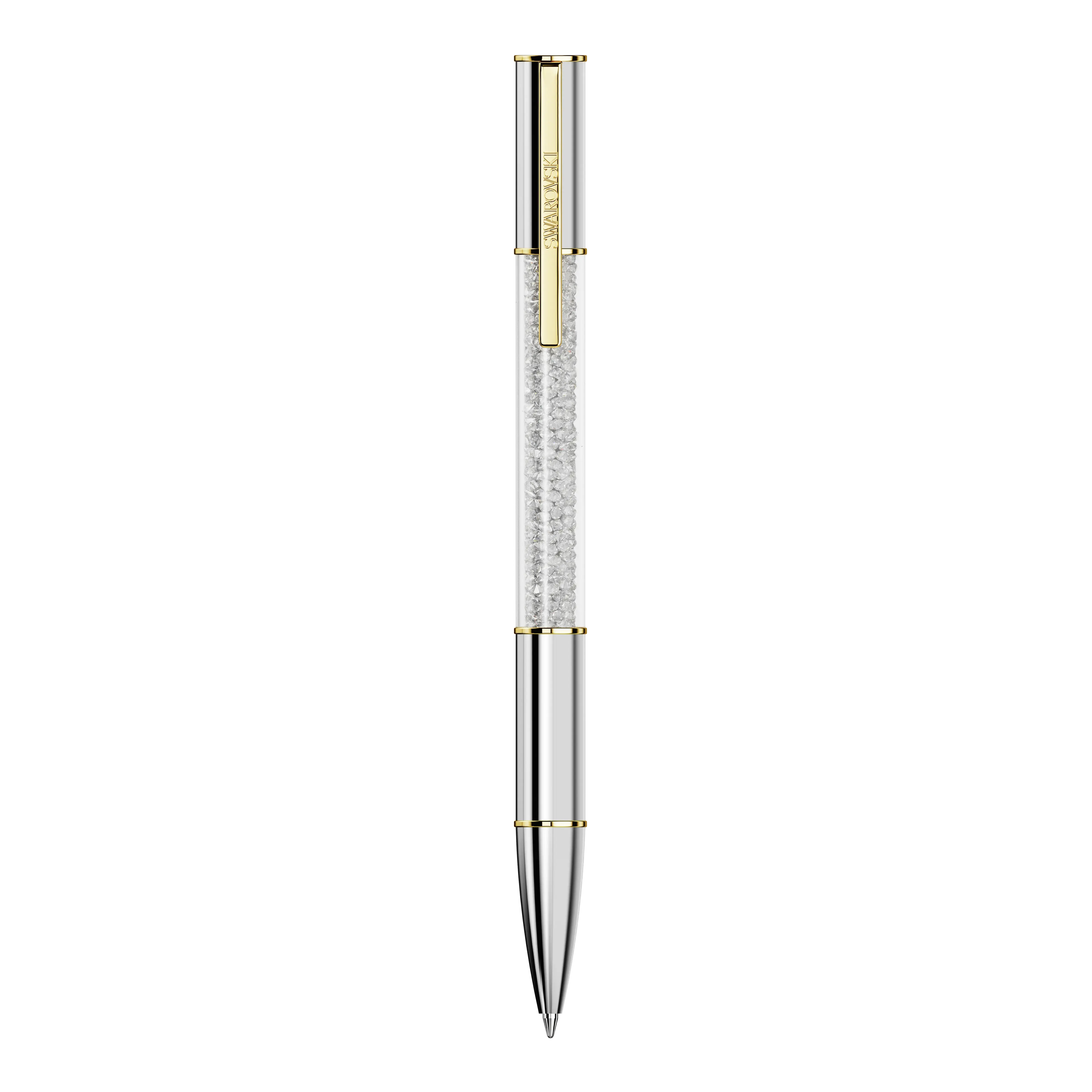Crystalline Lustre ballpoint pen Silver tone/Mixed metal finish