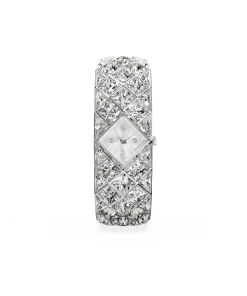 Curiosa Bangle watch Crystal bracelet/Silver tone/Stainless steel