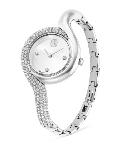 Dextera Asymmetric watch Swiss Made/Metal bracelet/Silver tone/Stainless Steel