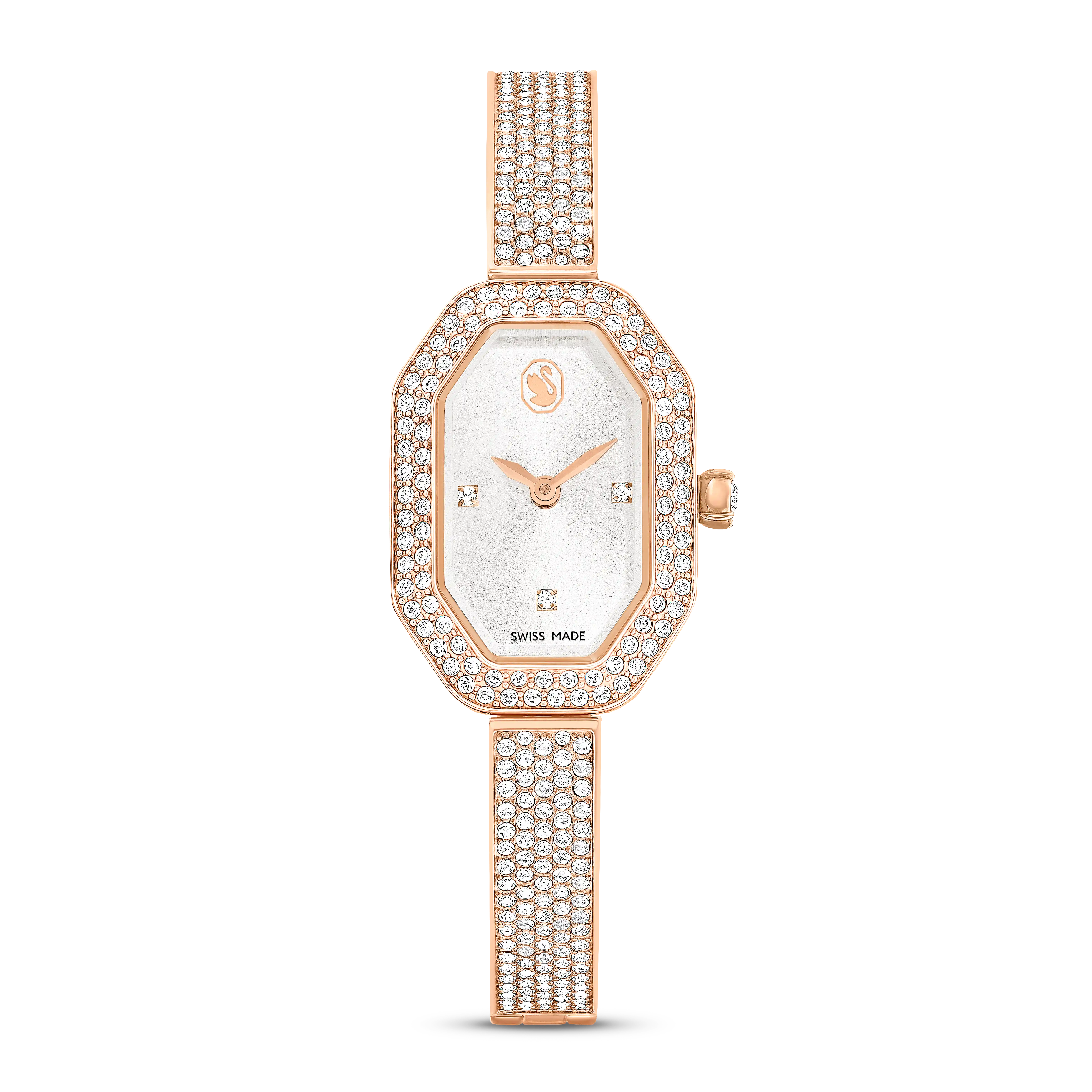 Dextera Bangle watch Swiss Made/Metal bracelet/Rose gold tone/Rose gold-tone finish