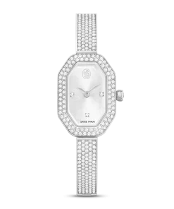 Dextera Bangle watch Swiss Made/Metal bracelet/Silver tone/Stainless steel