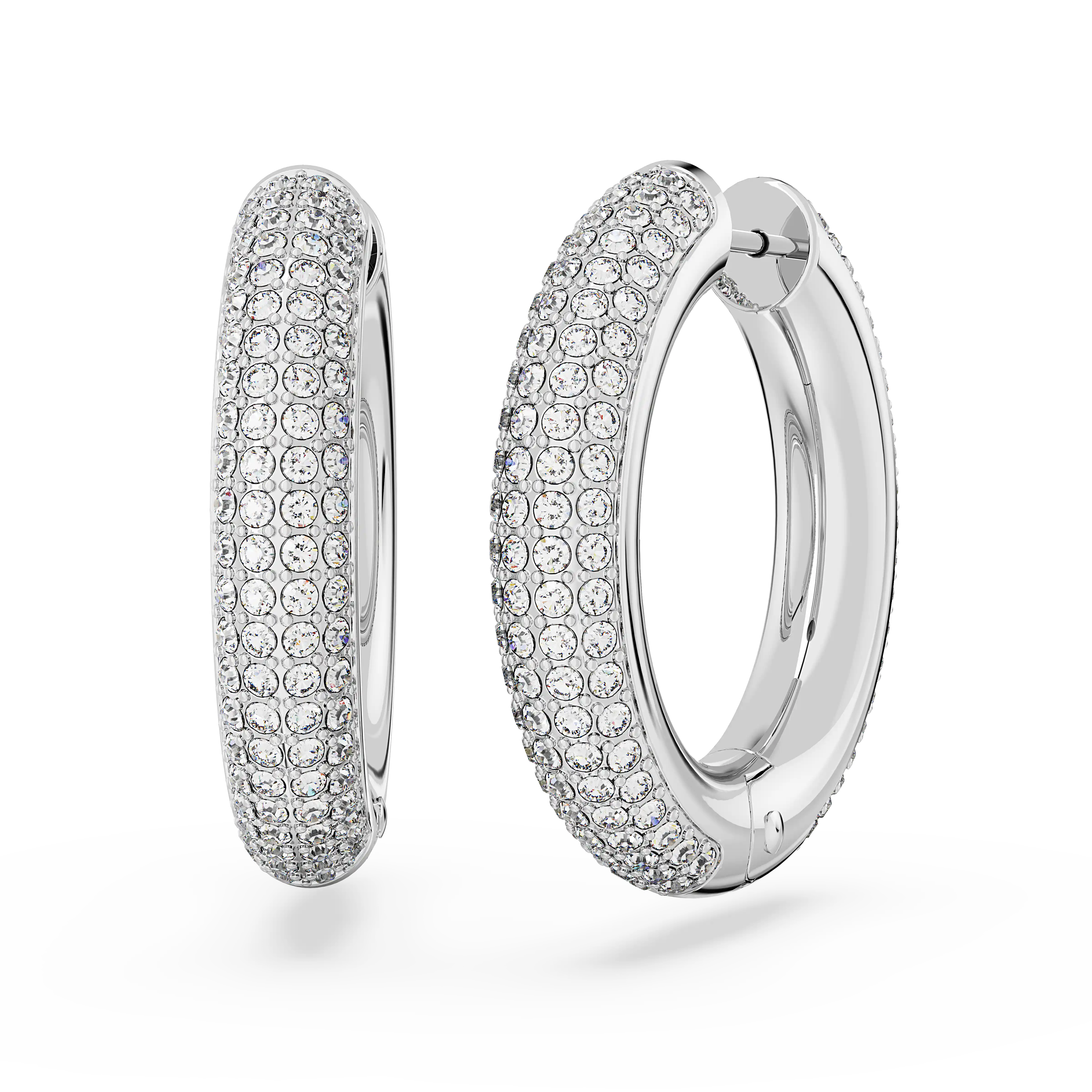 dextera-hoop-earrings-medium-white-rhodium-plated-swarovski-5651392-4.webp