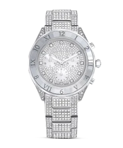 Dextera Lux watch Swiss Made/Metal bracelet/Silver tone/Stainless Steel