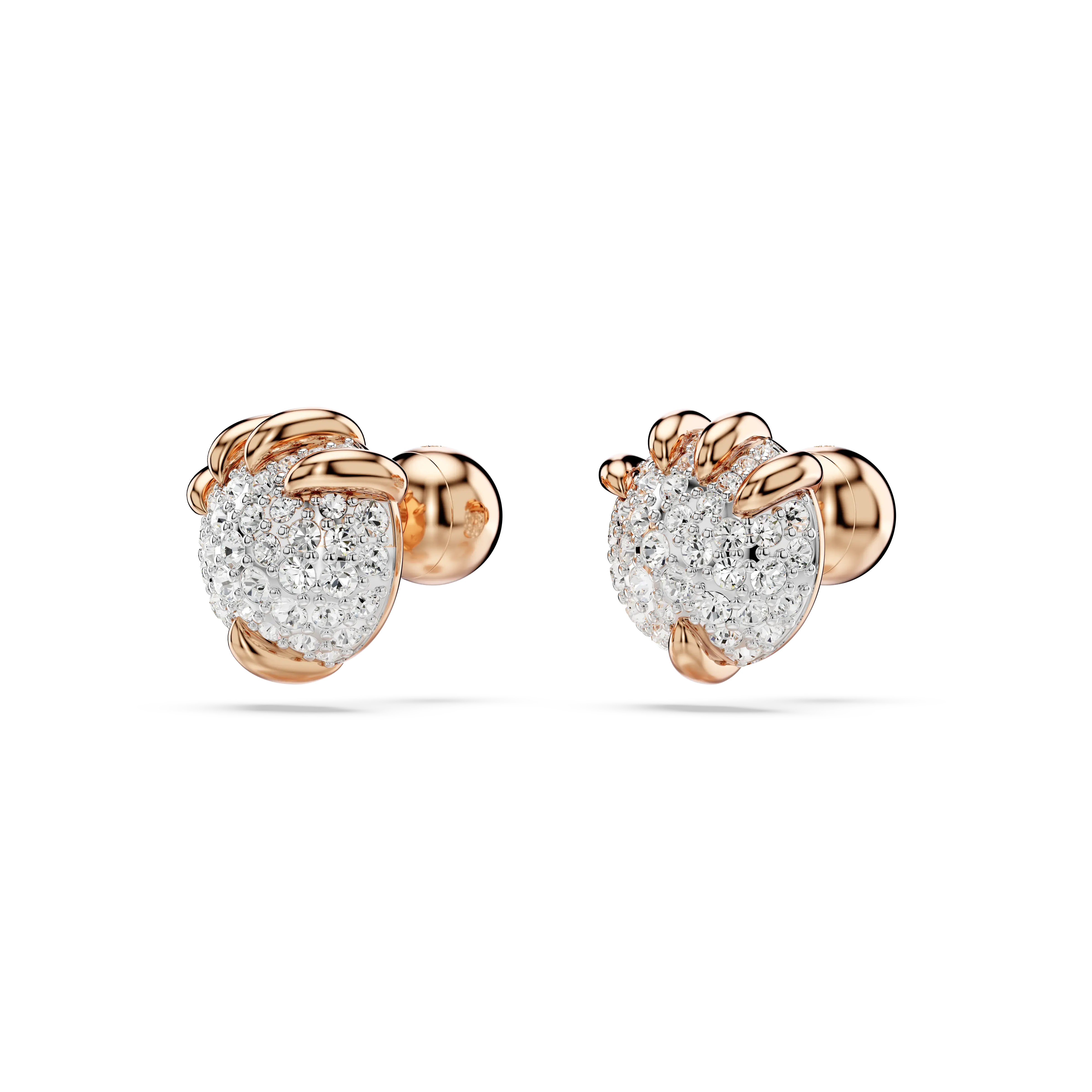 dragon-26-phoenix-stud-earrings-dragonE28099s-claw-white-rose-gold-tone-plated-swarovski-5681058-1.webp
