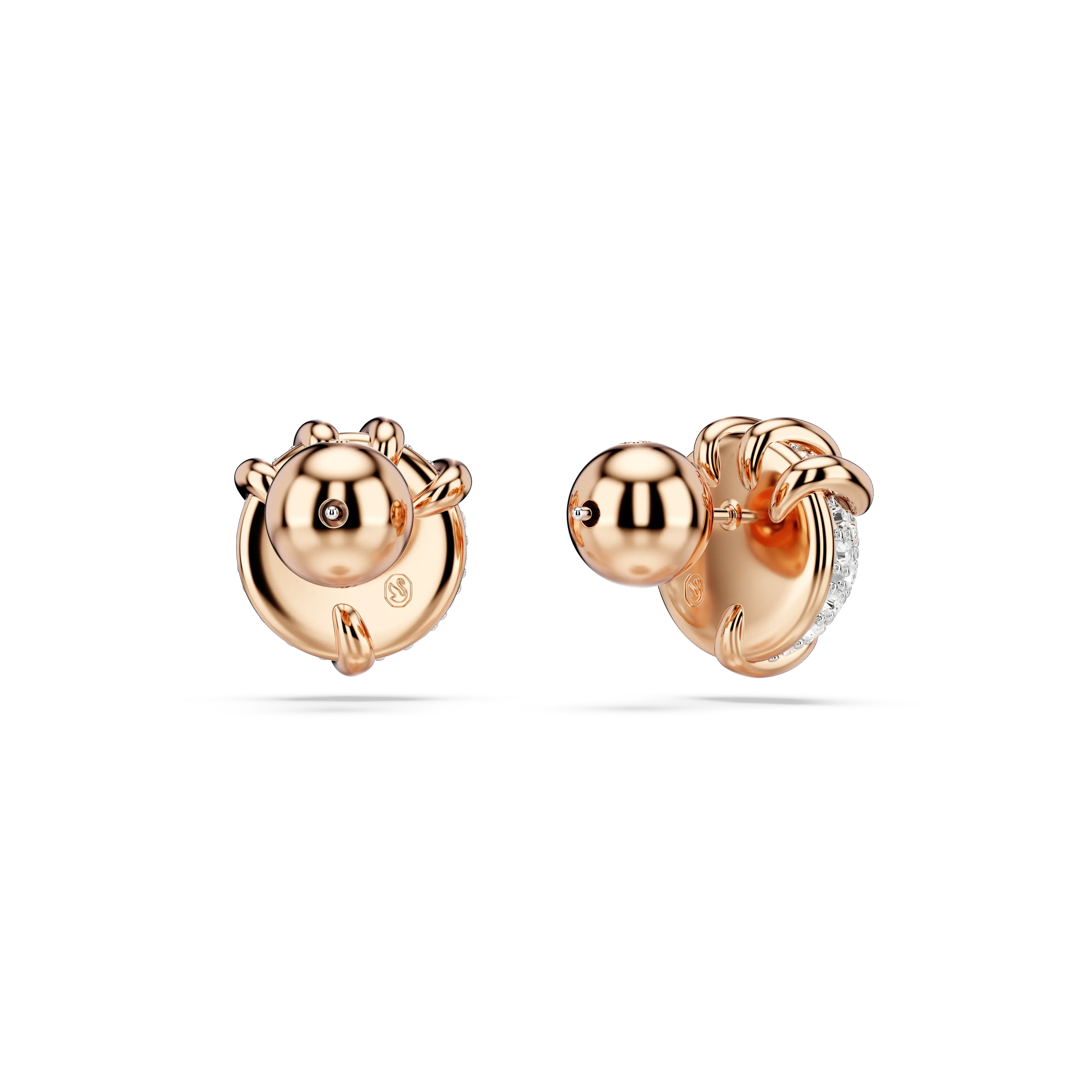 dragon-26-phoenix-stud-earrings-dragonE28099s-claw-white-rose-gold-tone-plated-swarovski-5681058-2.webp