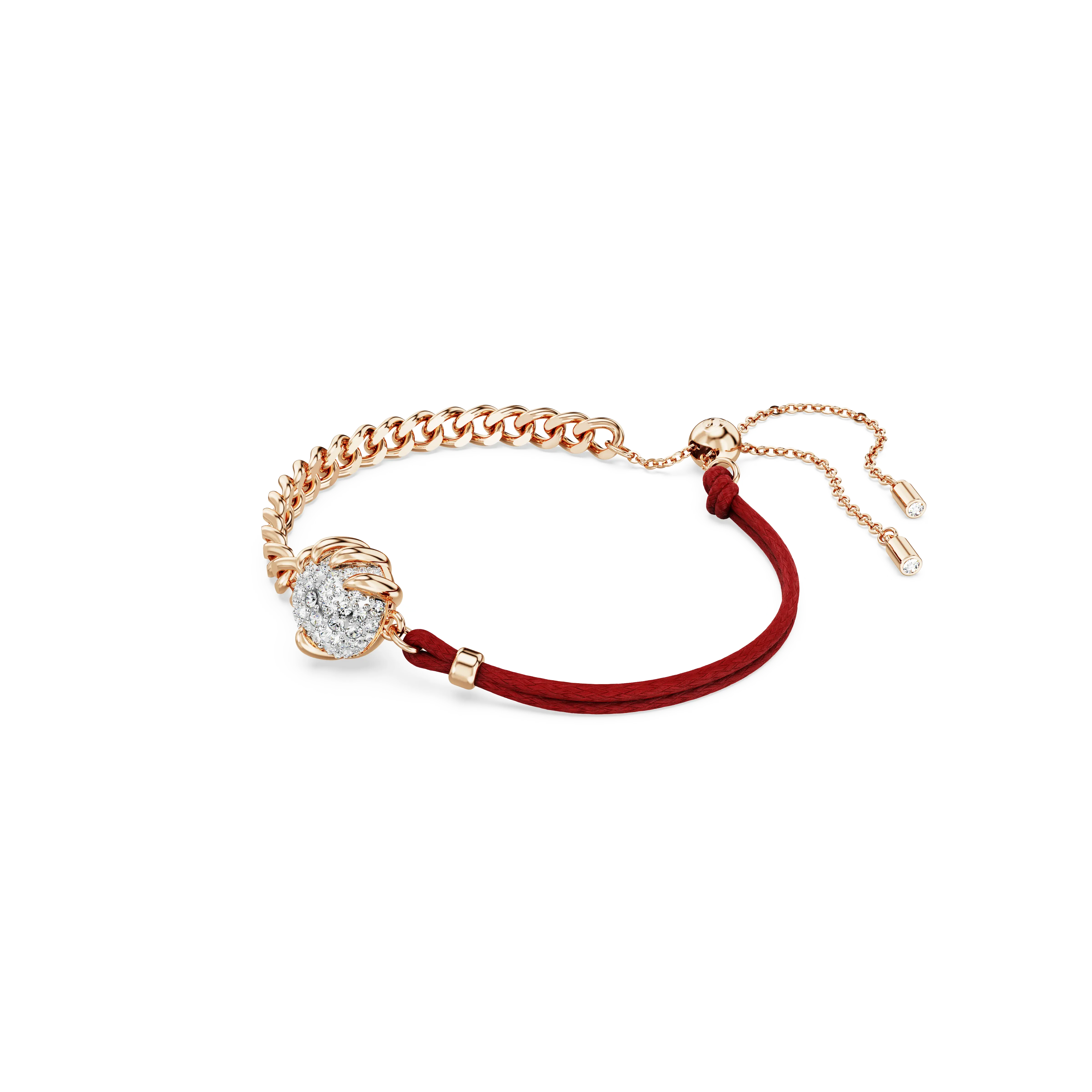 Dragon and Phoenix bracelet Dragon’s claw/Red/Mixed metal finish