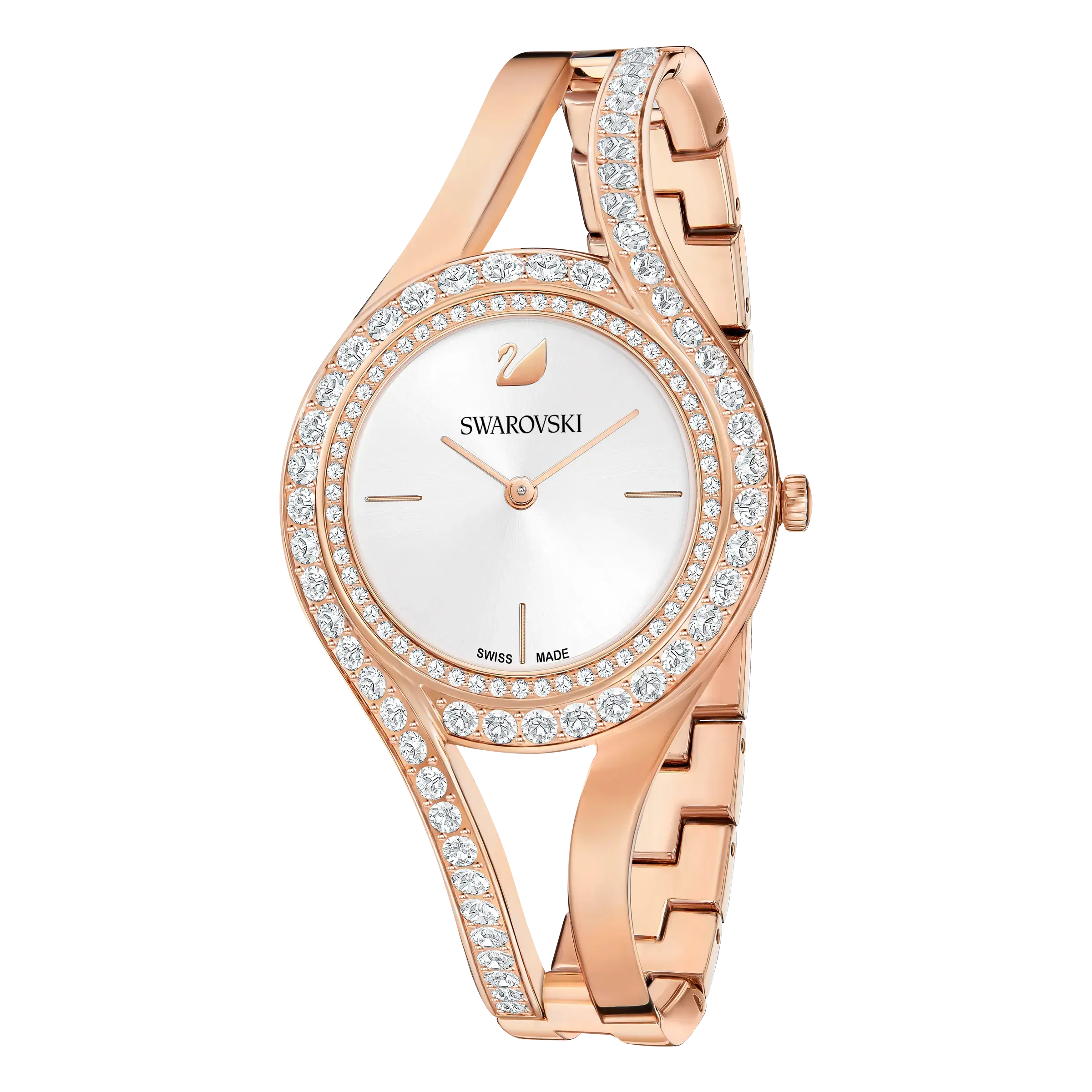 Eternal watch Swiss Made/Crystal bracelet/Rose gold tone/Rose gold-tone finish