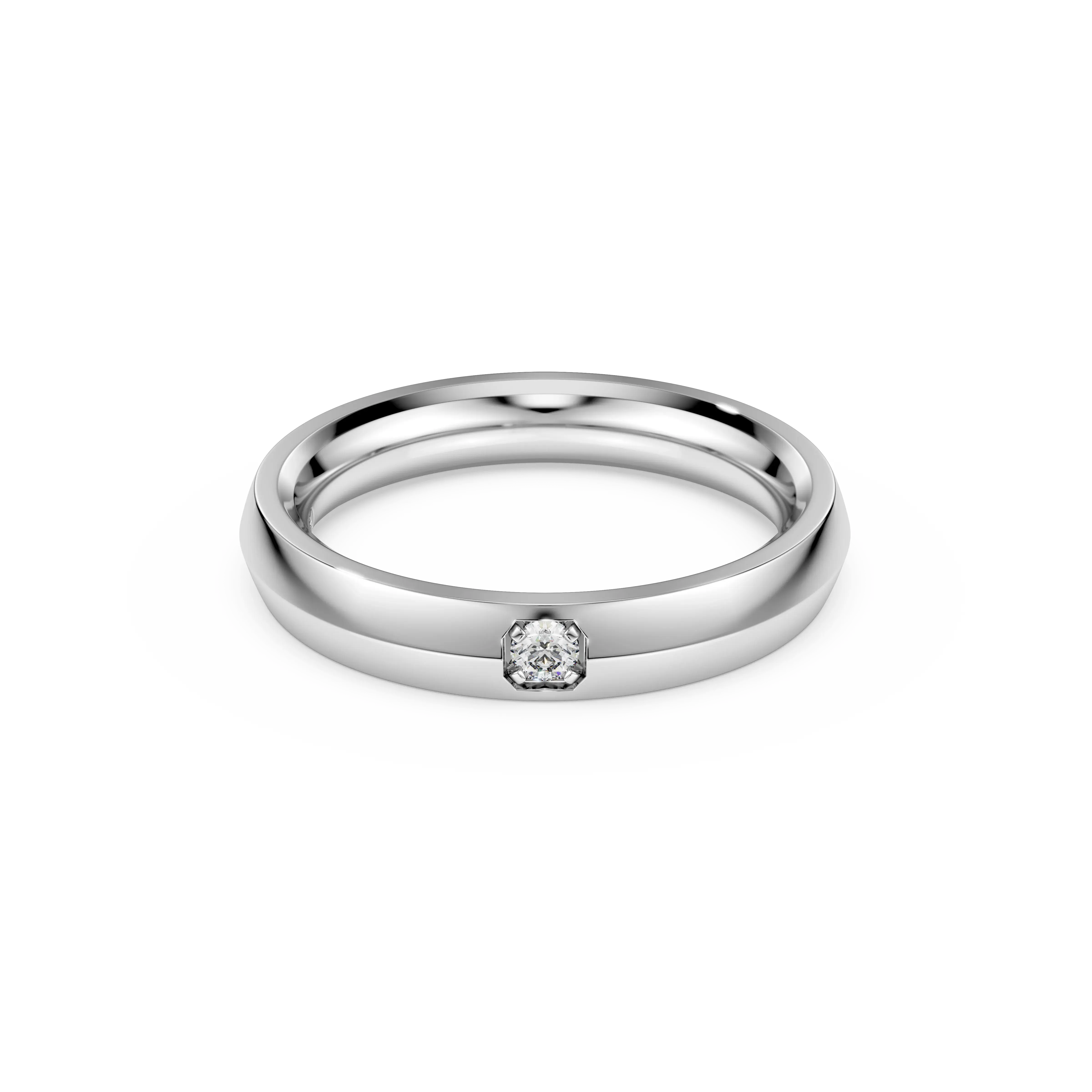 Eternity band ring Lab-grown diamonds 0.05 ct tw/14K white gold