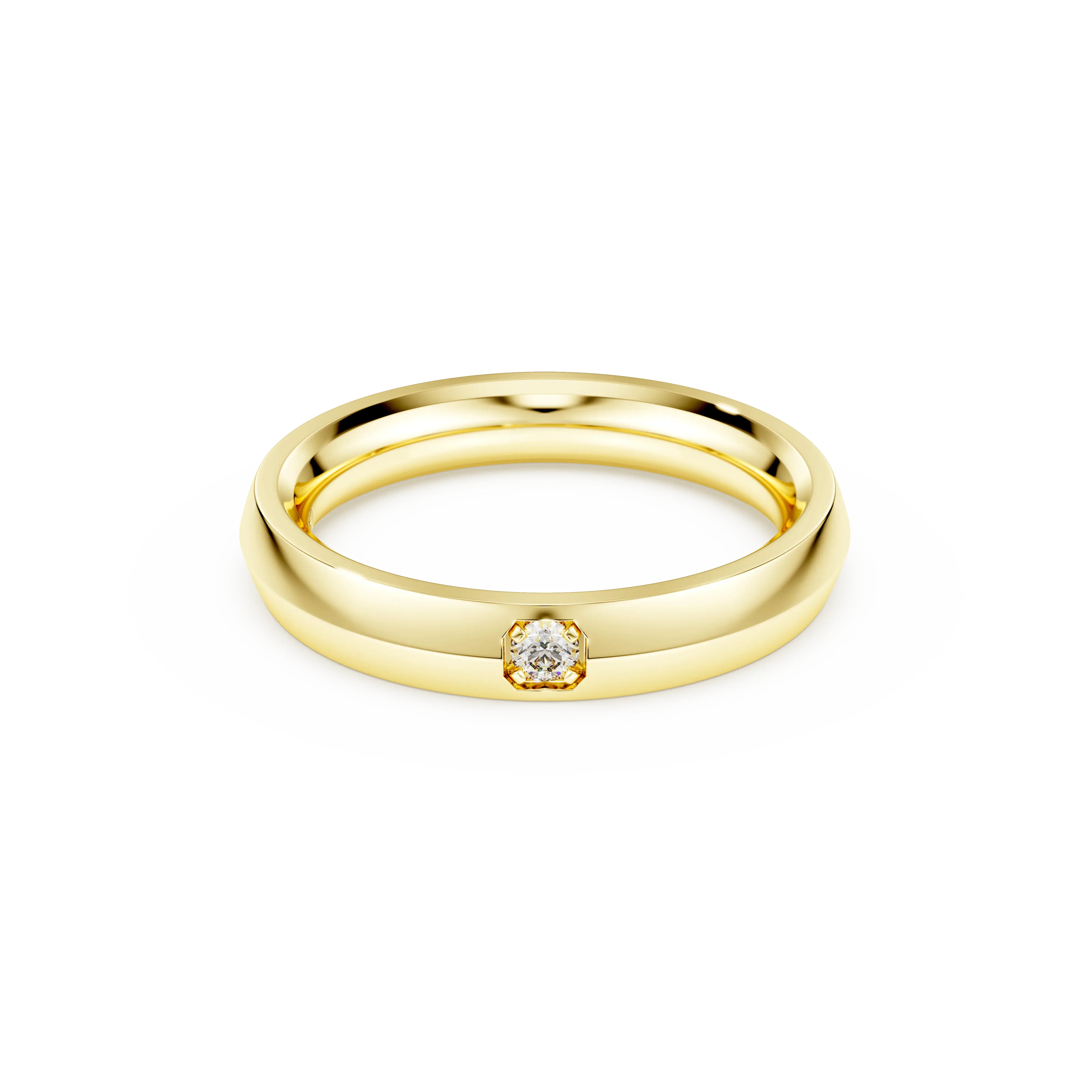 Eternity band ring Lab-grown diamonds 0.05 ct tw/14K yellow gold