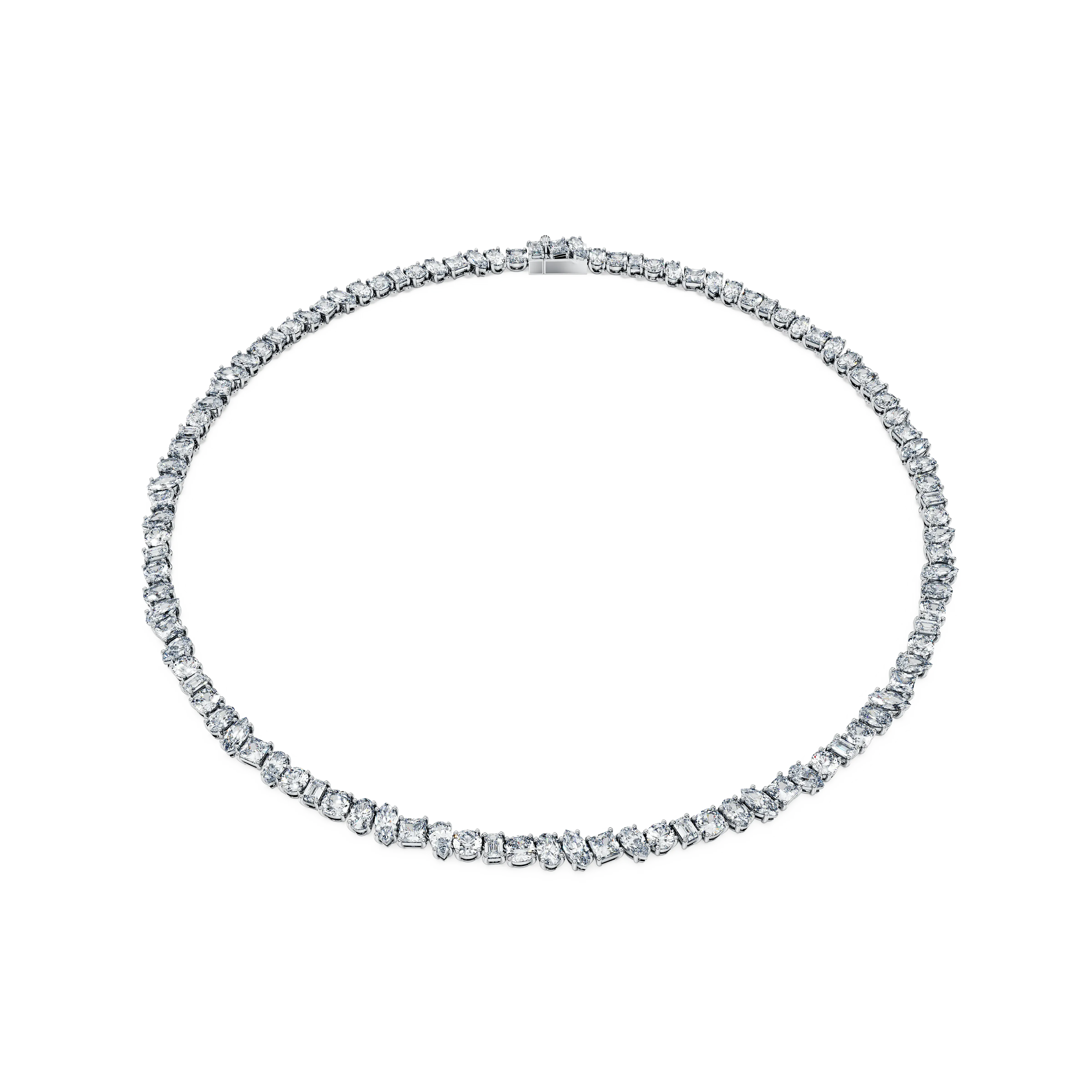 galaxy-tennis-necklace-lab-grown-diamonds-47.27-ct-tw-mixed-shapes-18k-white-gold-swarovski-5691881.webp