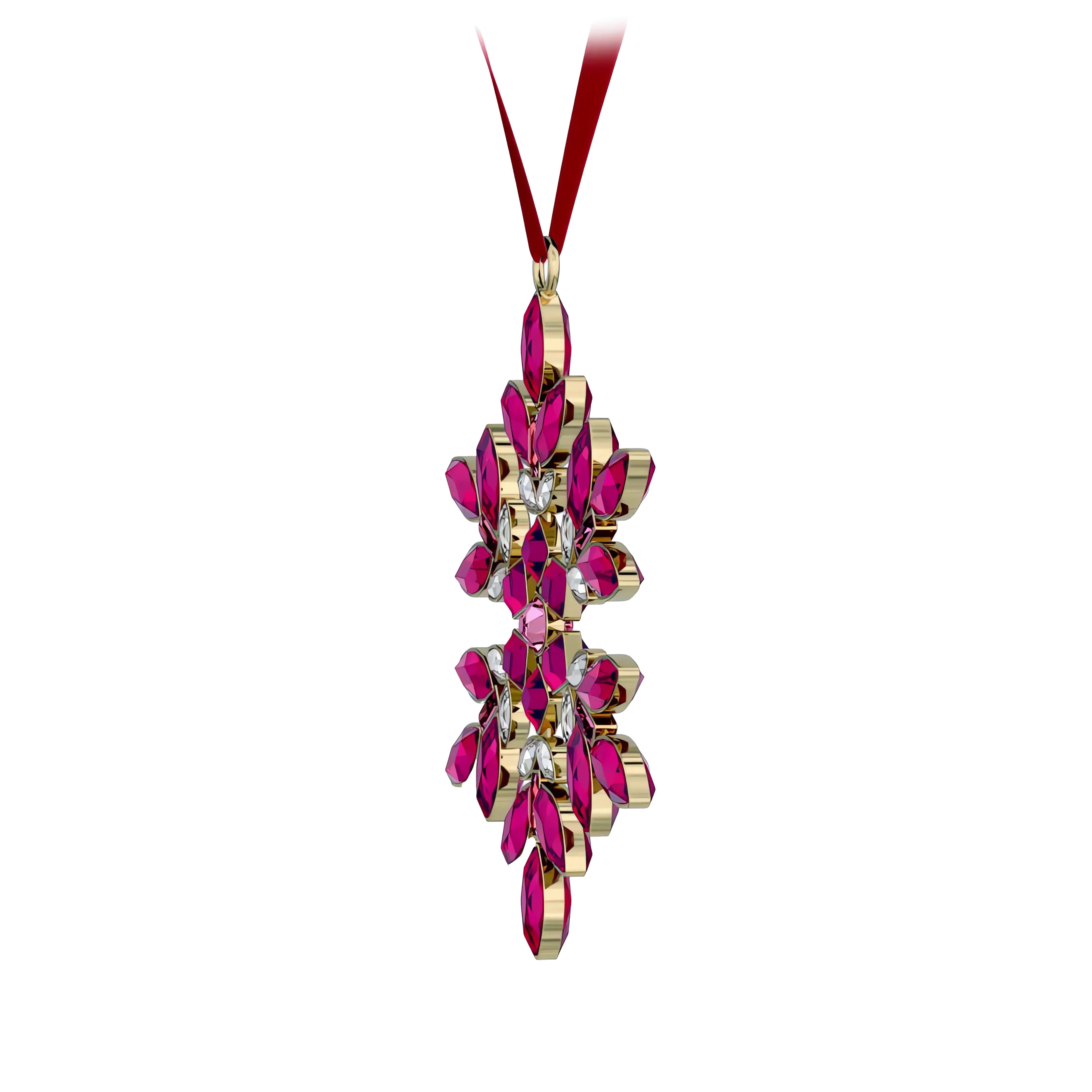 Gema Holiday Ornament Red