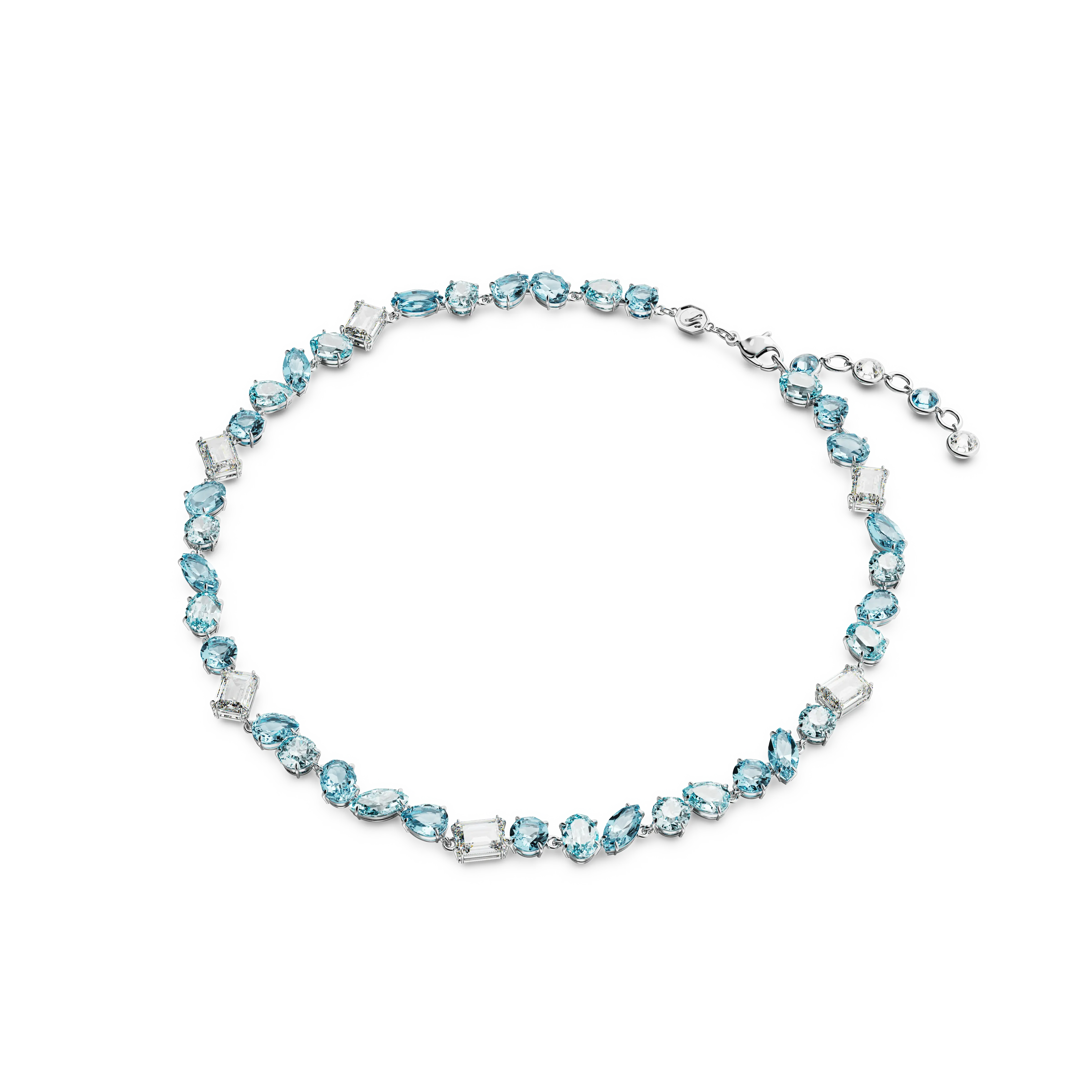gema-necklace-mixed-cuts-blue-rhodium-plated-swarovski-5666007-2.webp