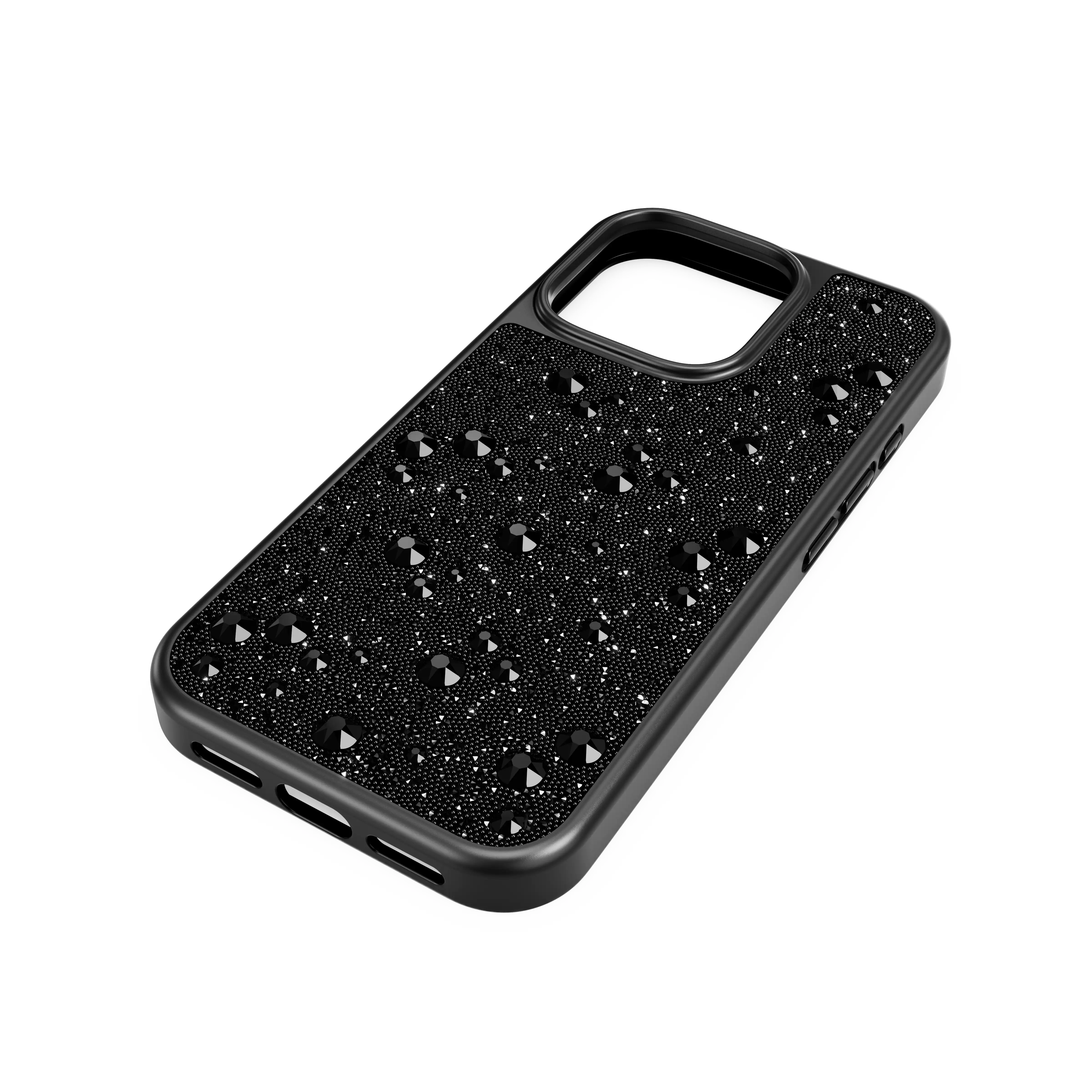 High smartphone case Scattered design/iPhone® 16 Pro/Black