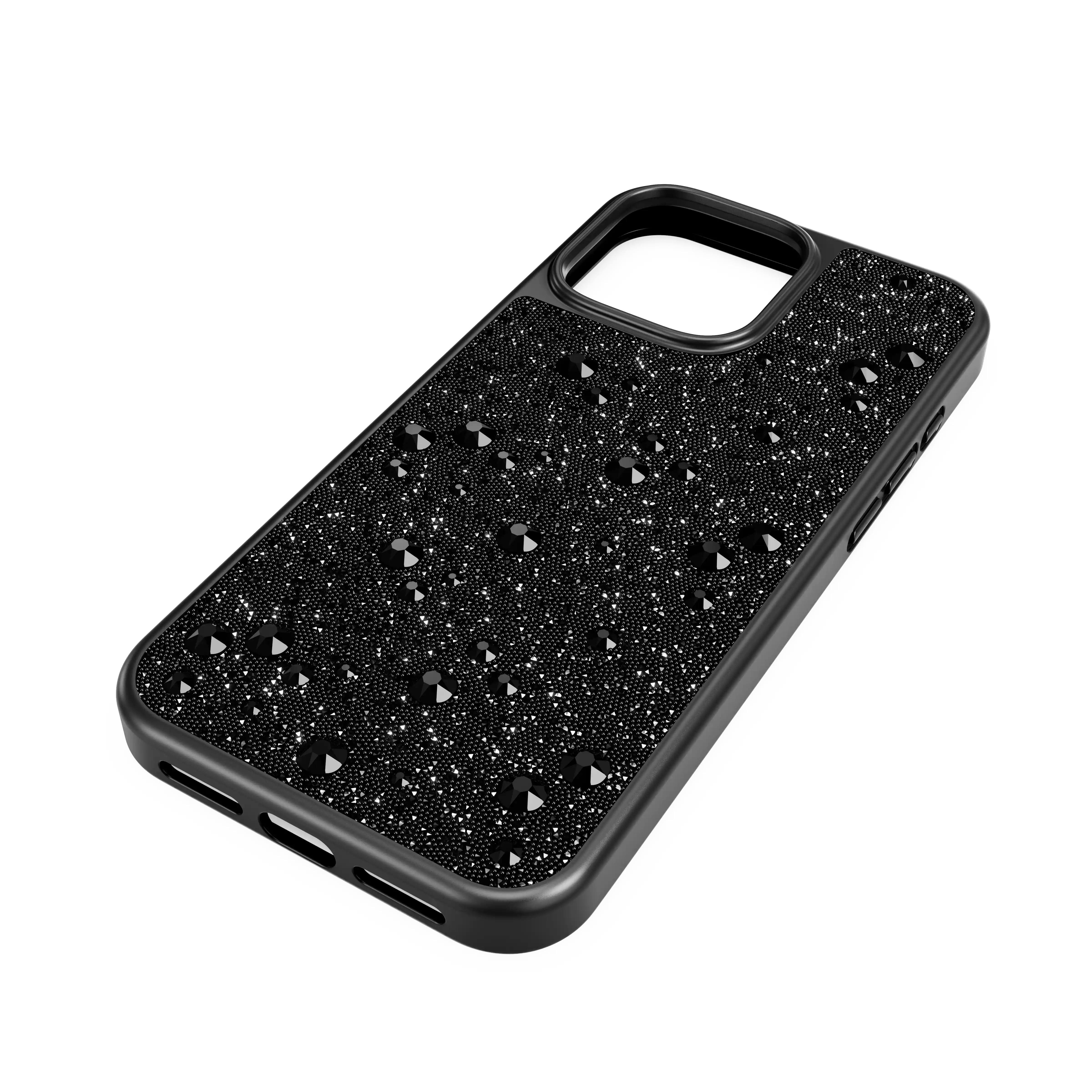 High smartphone case Scattered design/iPhone® 16 Pro Max/Black