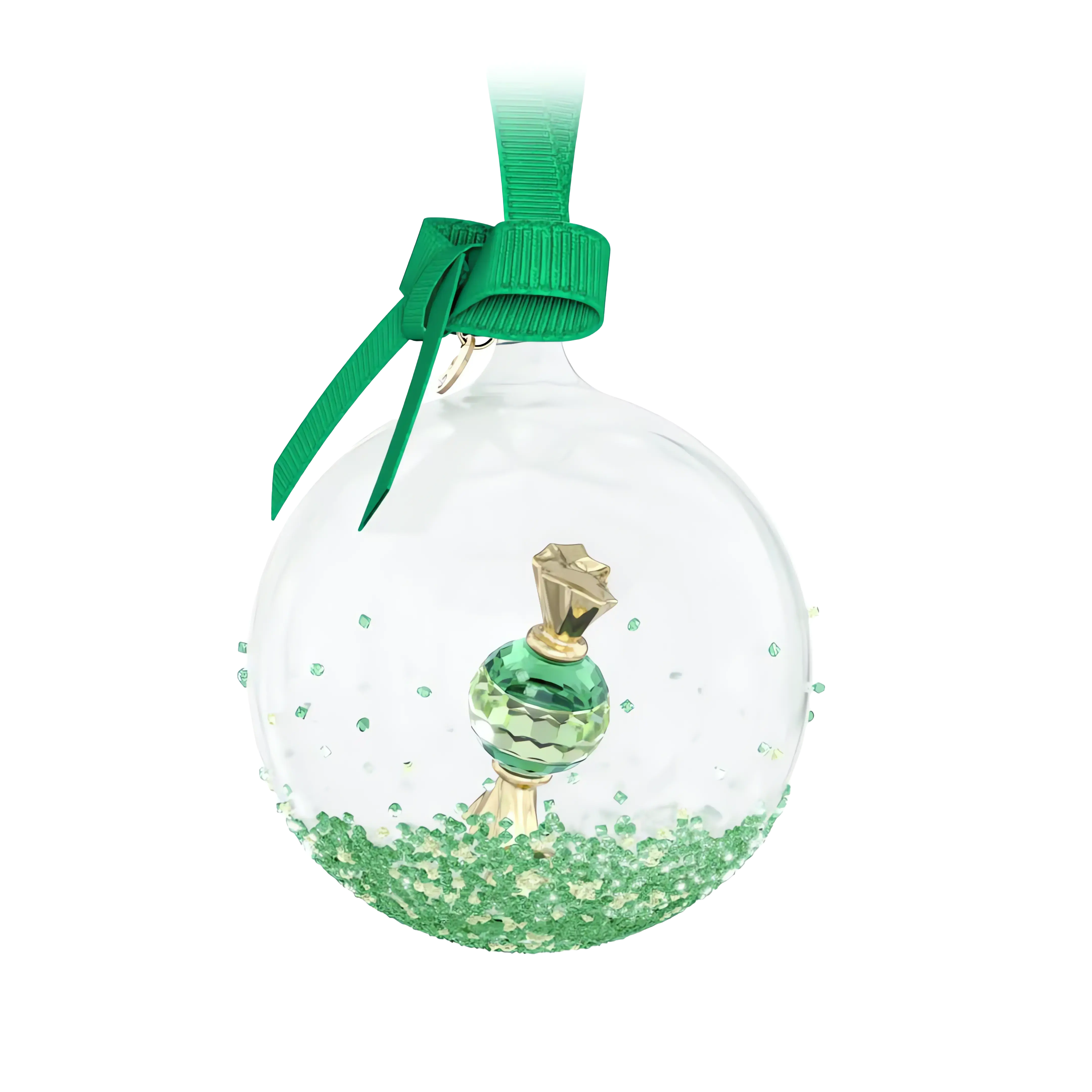 Holiday Cheers Dulcis Ball Ornament Green