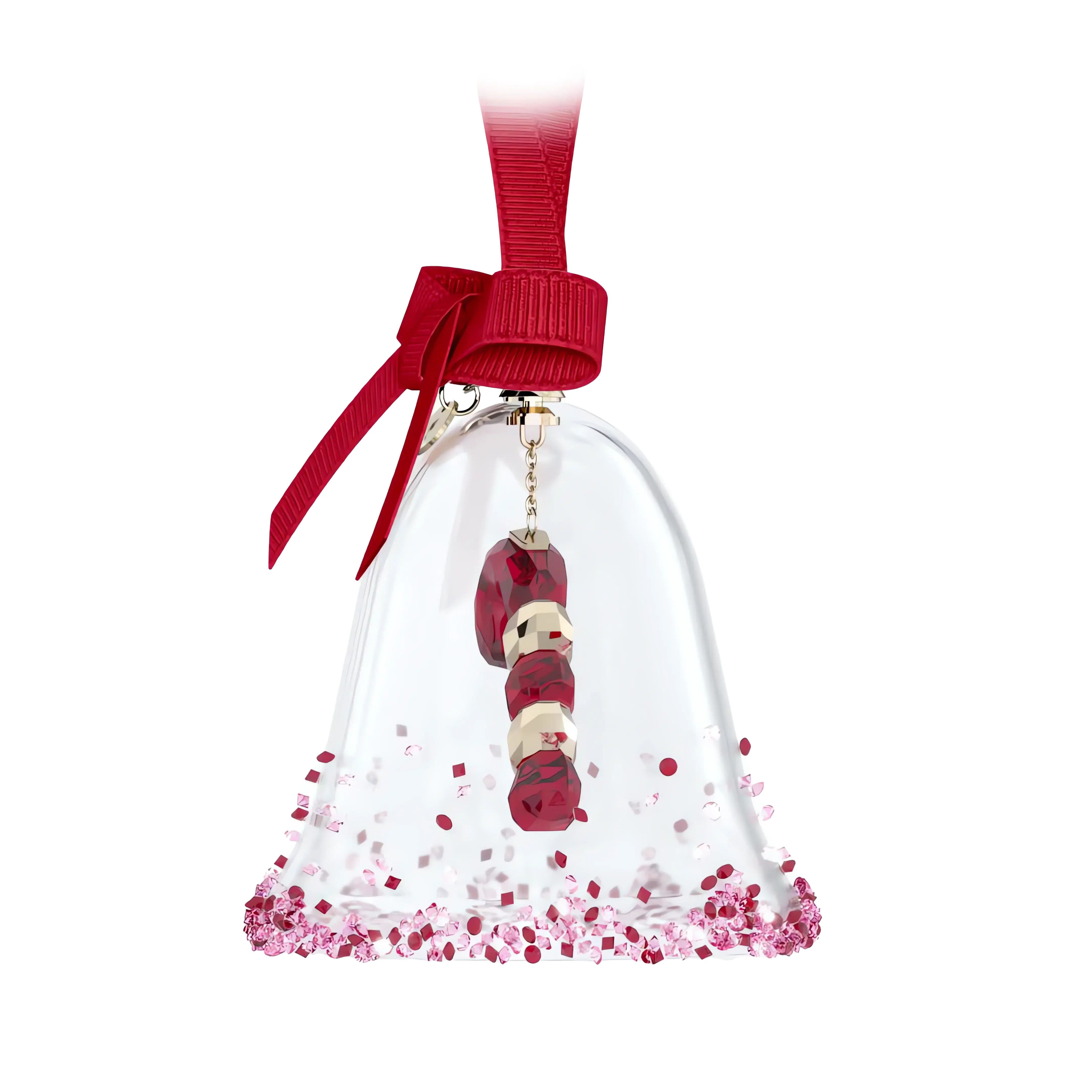 Holiday Cheers Dulcis Bell Ornament Red
