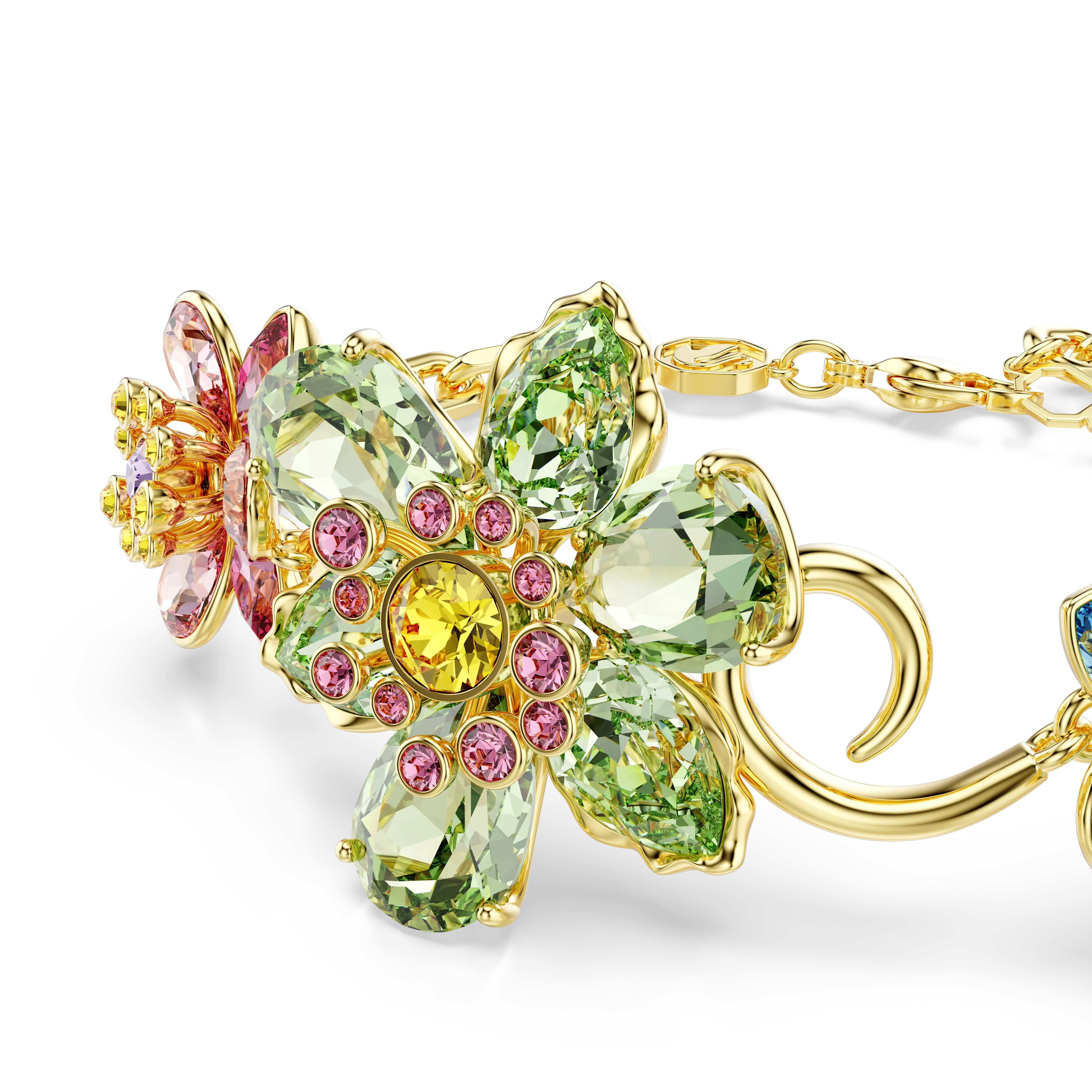 idyllia-bracelet-mixed-cuts-flower-multicolored-gold-tone-plated-swarovski-5717156-4.webp