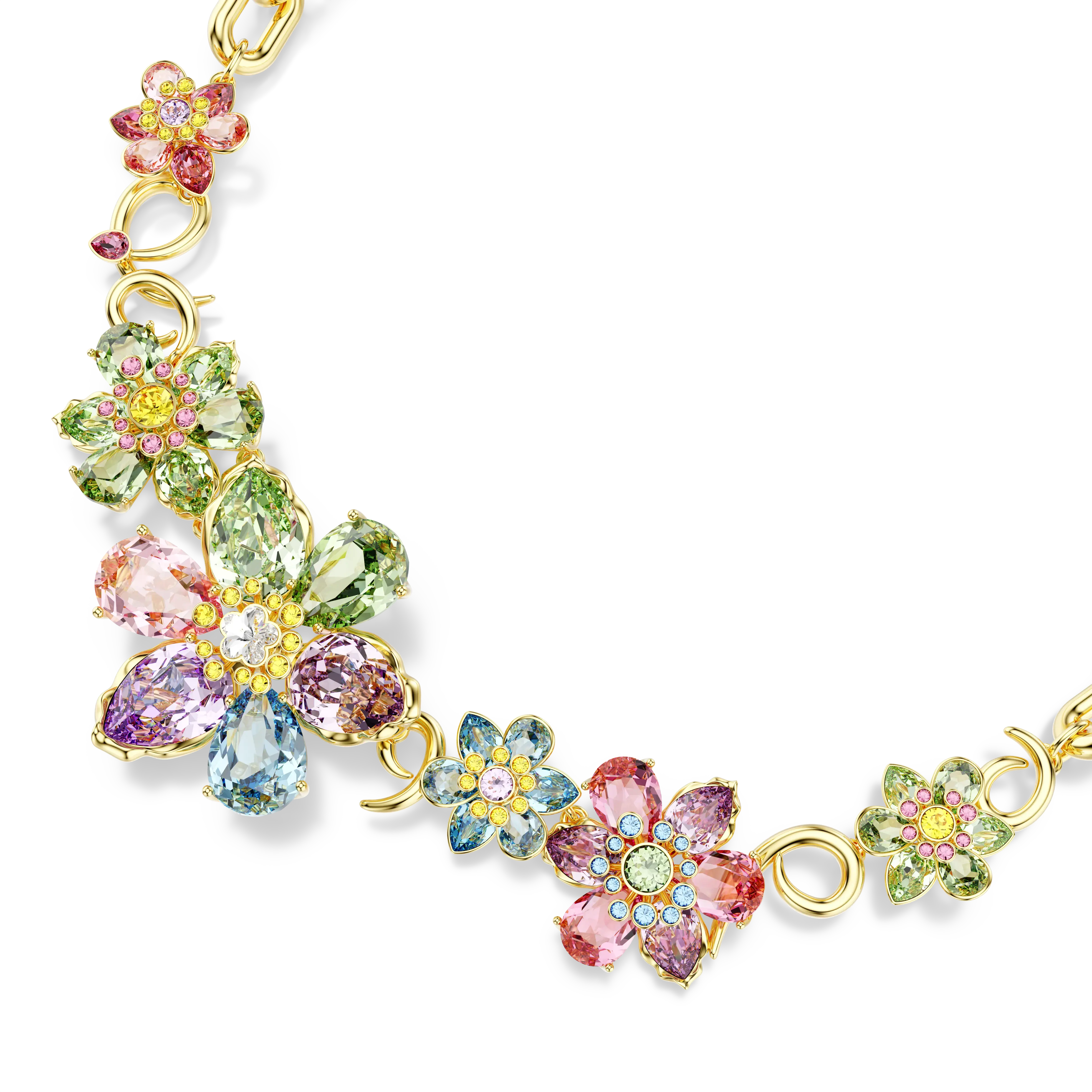 idyllia-necklace-mixed-cuts-flower-multicolored-gold-tone-plated-swarovski-5709030-4.webp