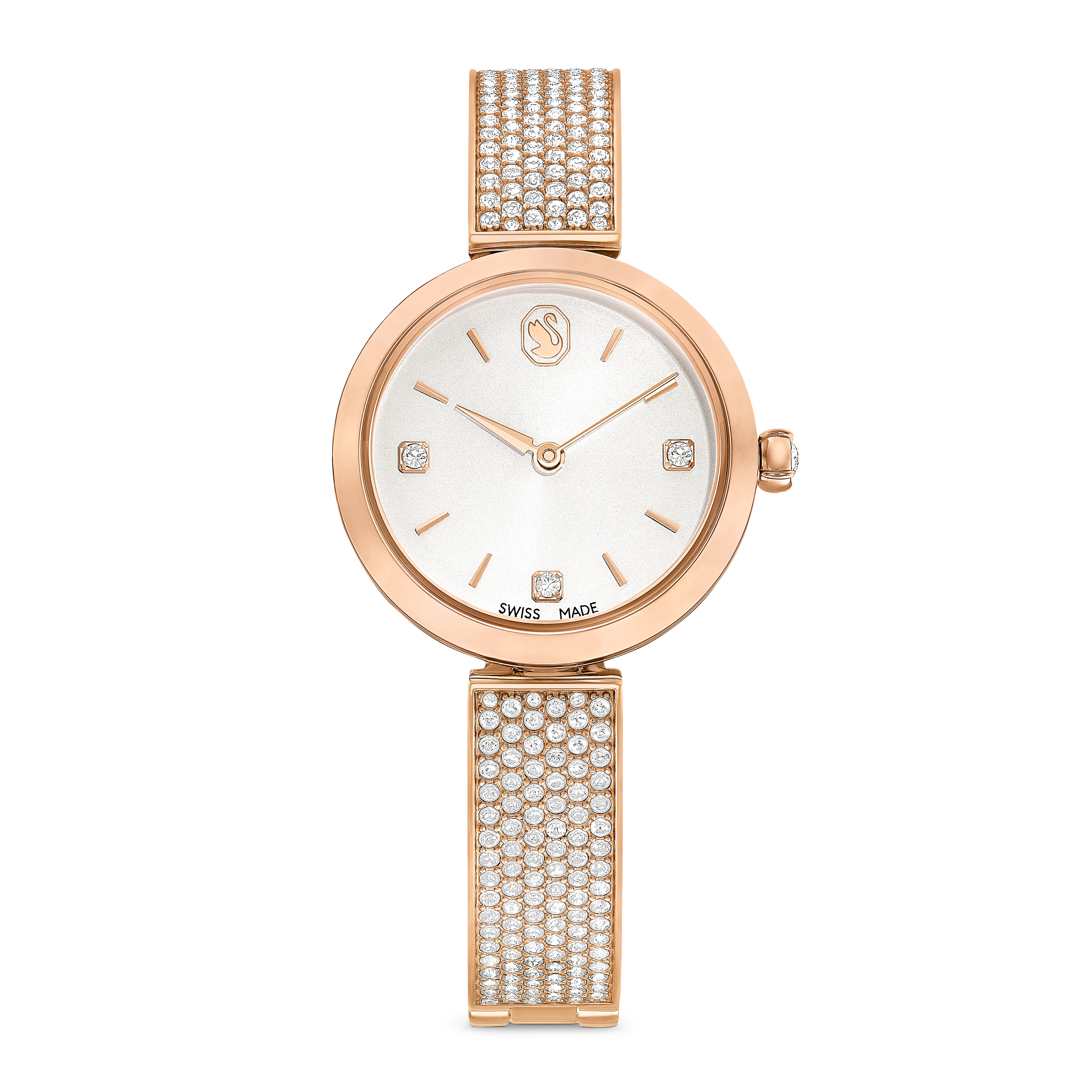Illumina watch Swiss Made/Metal bracelet/Rose gold tone/Rose gold-tone finish