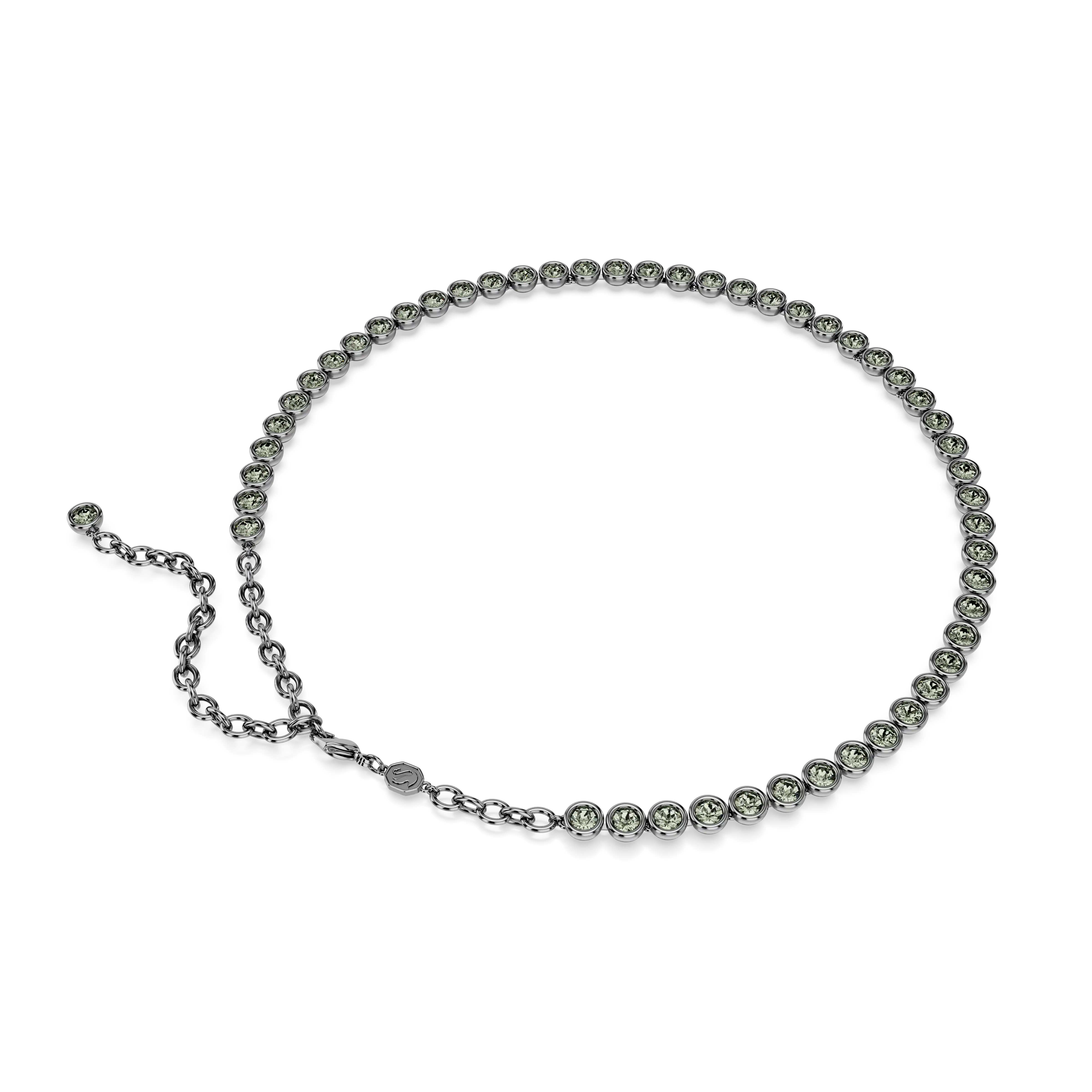 imber-tennis-necklace-round-cut-gray-ruthenium-plated-swarovski-5682593-4.webp