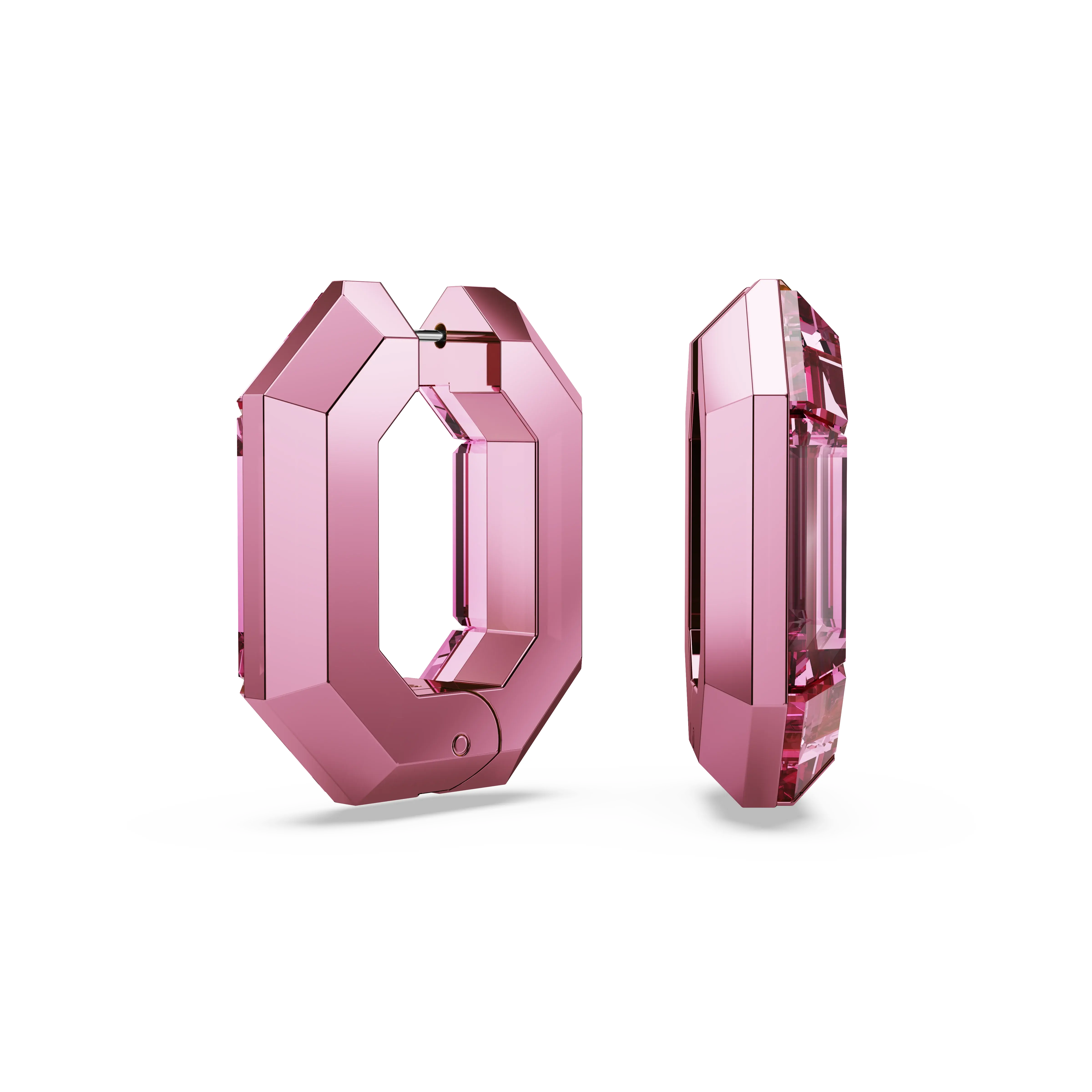 lucent-hoop-earrings-octagon-shape-small-pink-swarovski-5680783-4.webp