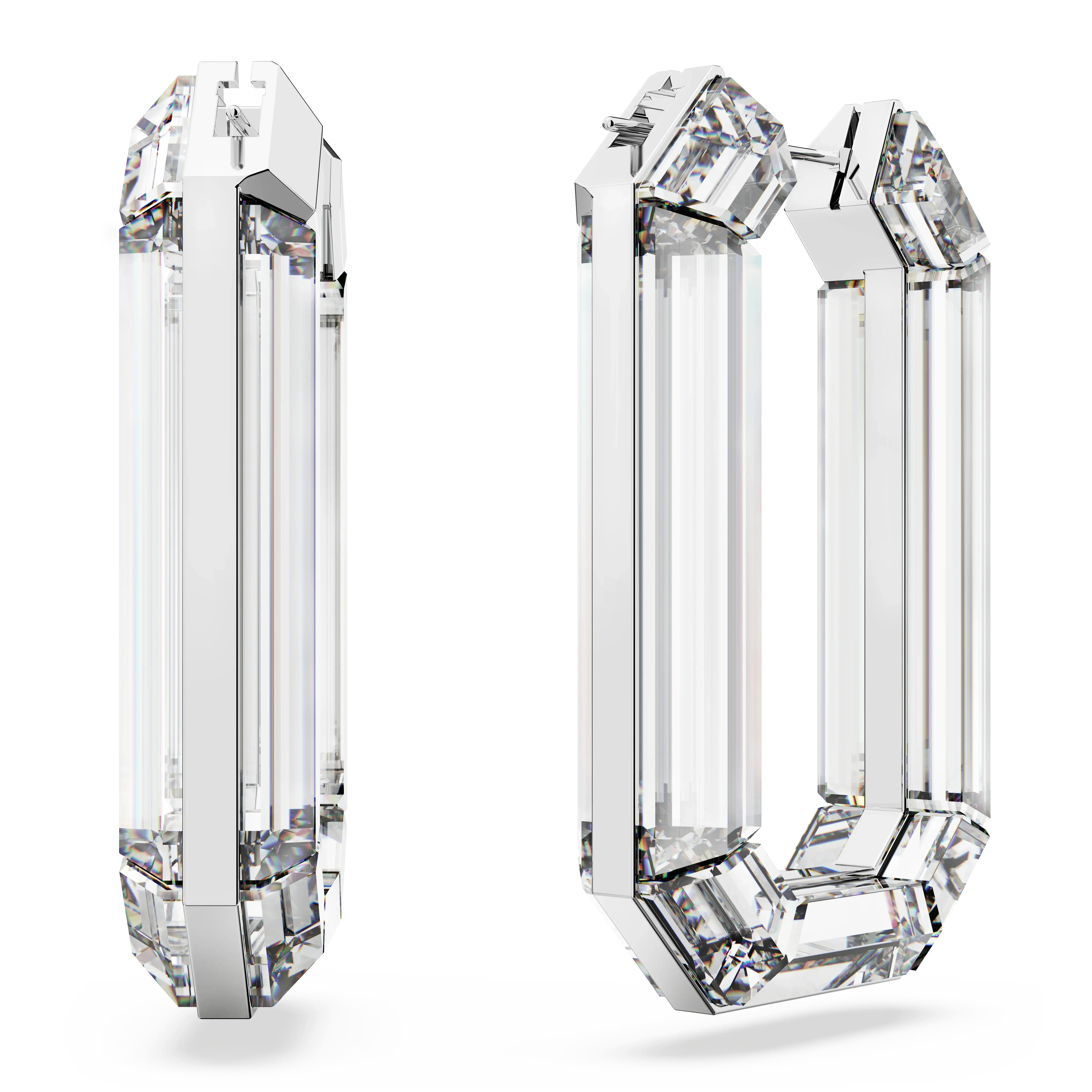 lucent-hoop-earrings-statement-octagon-shape-white-swarovski-5671087-4.webp