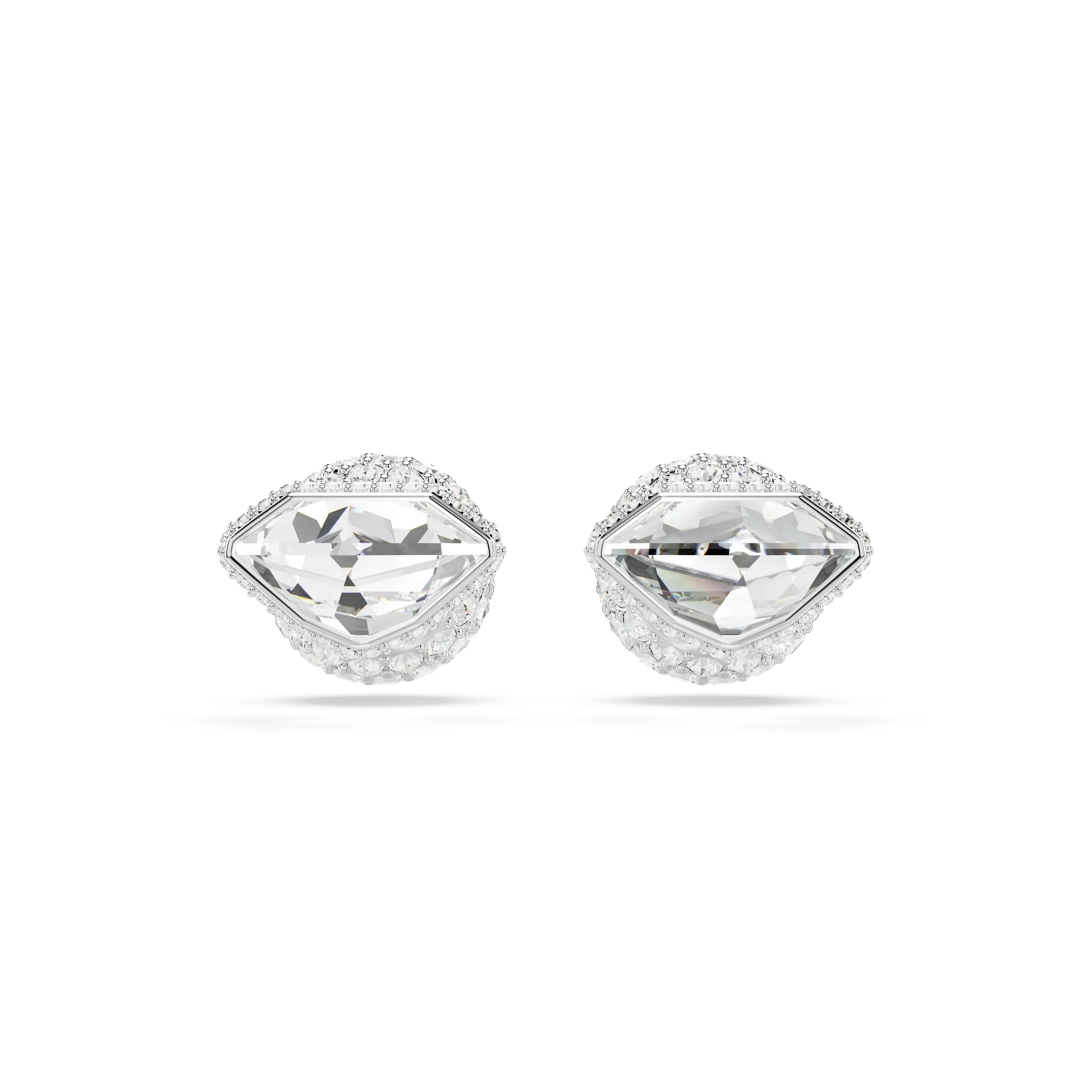 lucent-stud-earrings-pavC3A9-ball-white-rhodium-plated-swarovski-5686483-1.webp