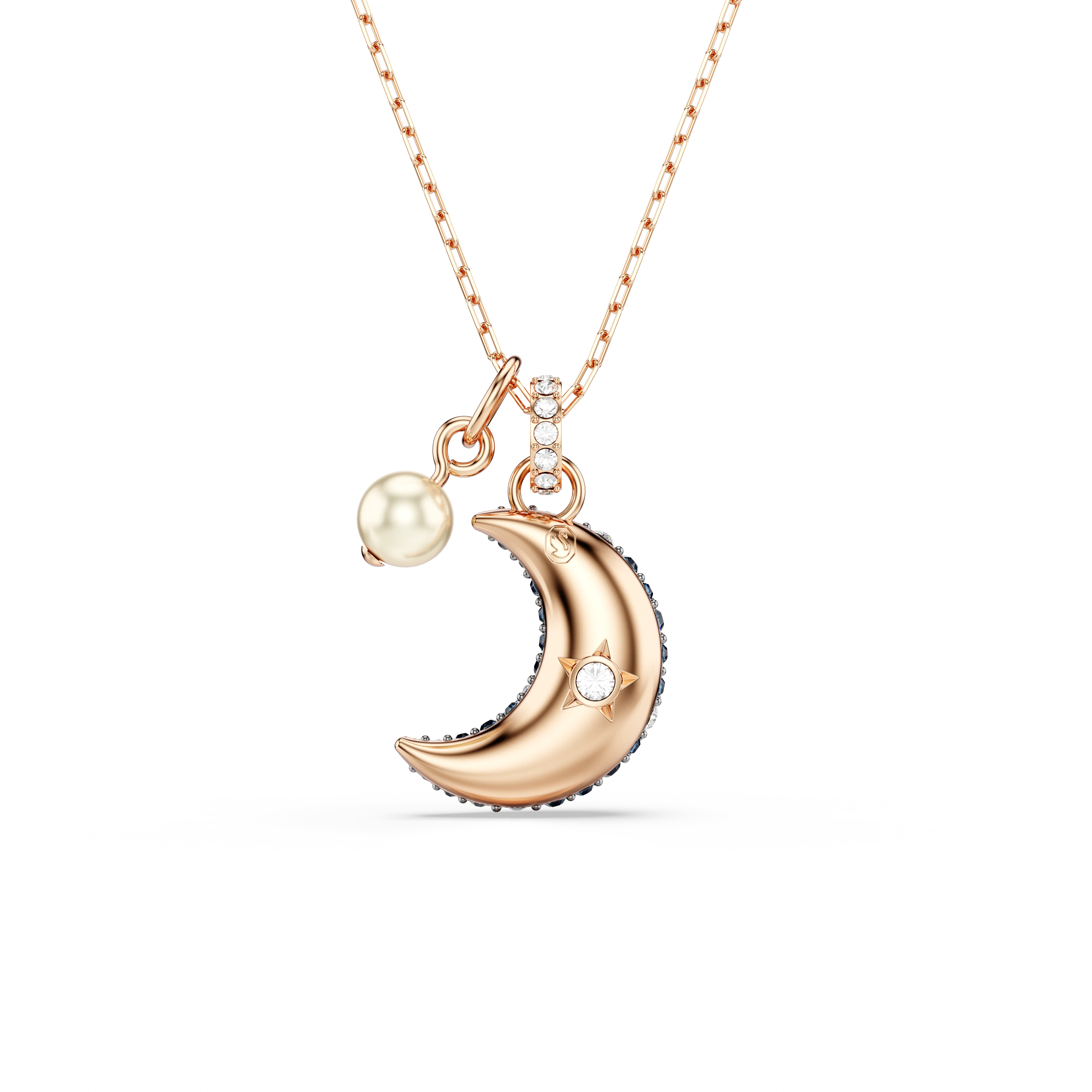 luna-pendant-crystal-pearl-moon-multicolored-rose-gold-tone-plated-swarovski-5671585-4.webp