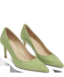 STUART WEITZMAN Stuart Power Shine pump Green