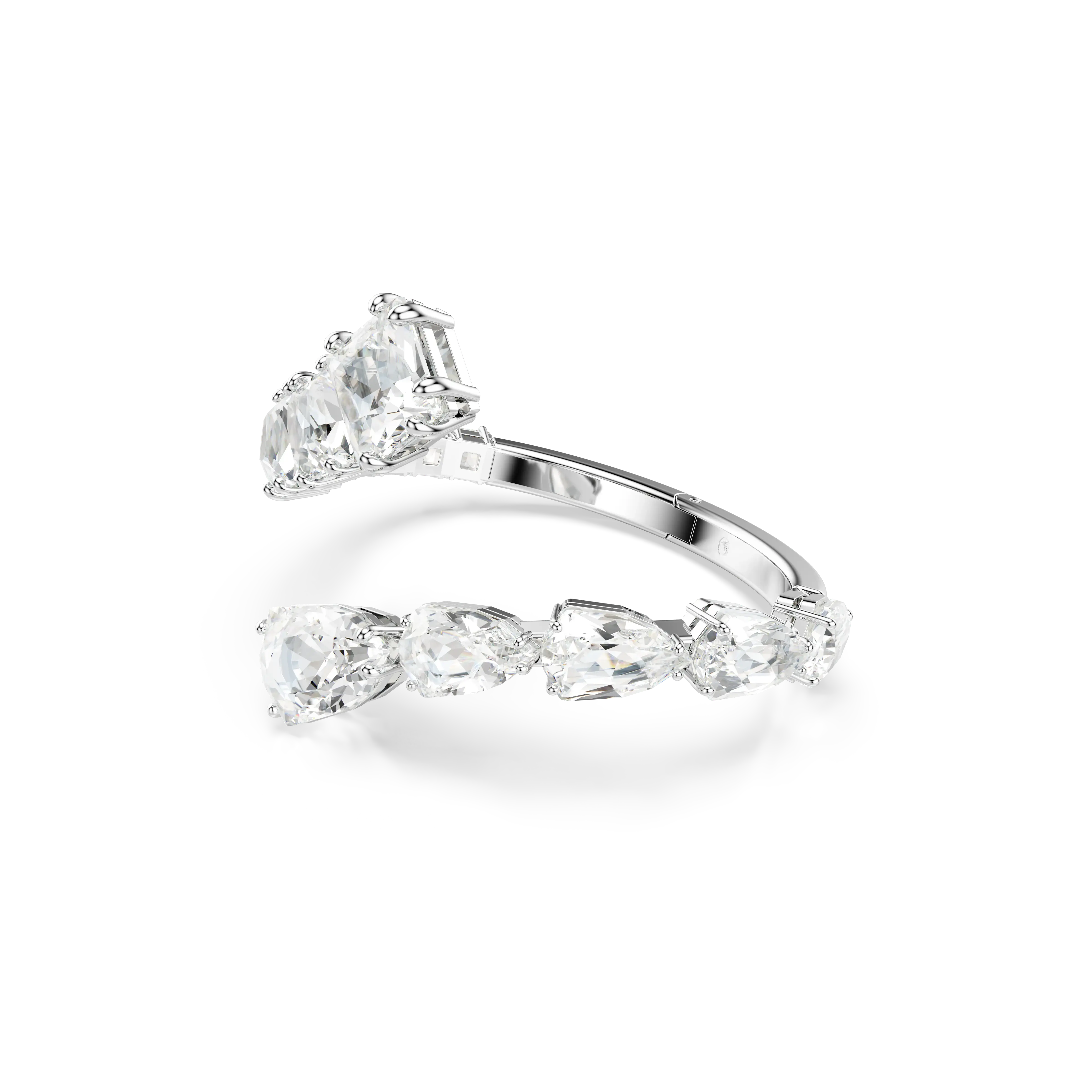 matrix-bangle-mixed-cuts-white-rhodium-plated-swarovski-5692519-2.webp