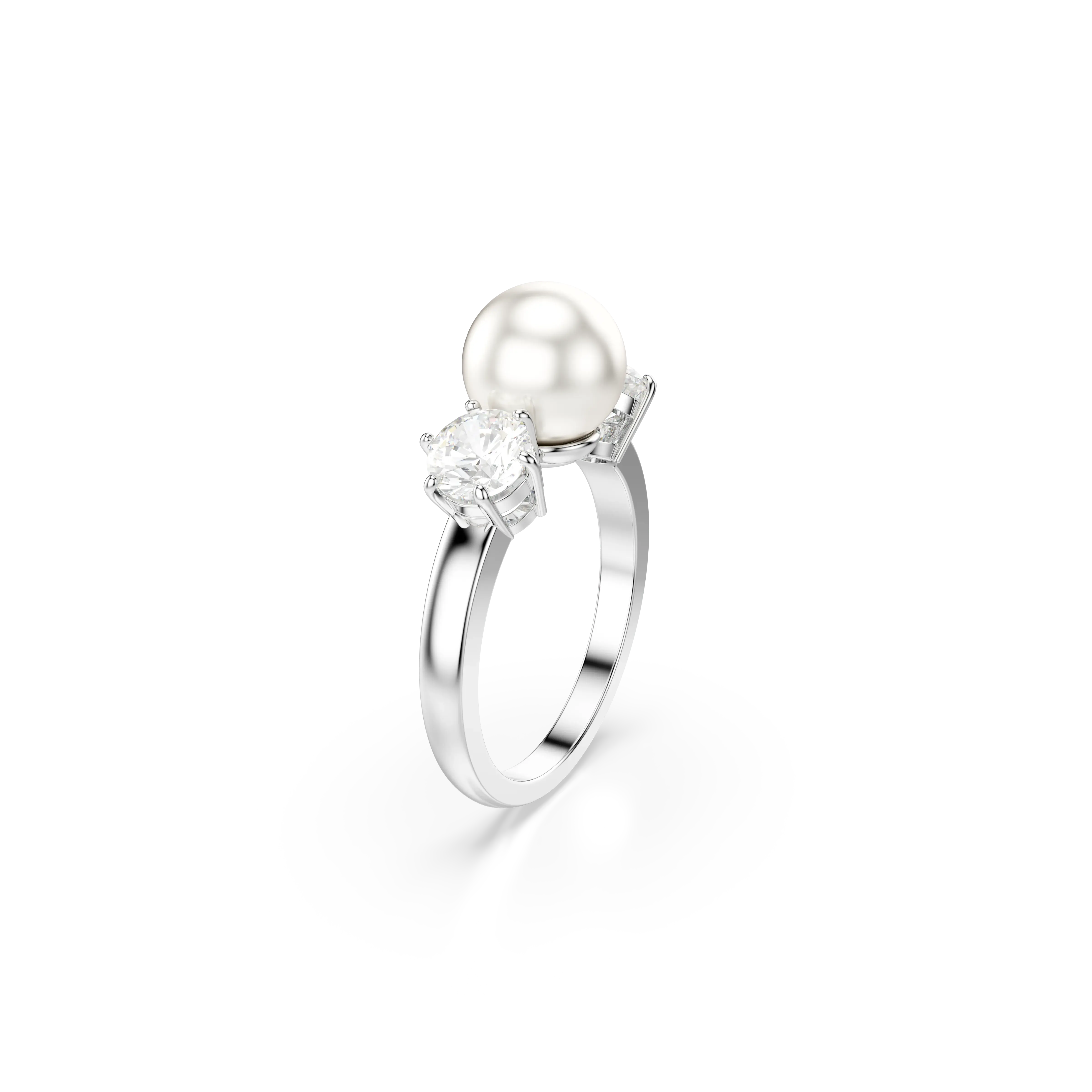 matrix-cocktail-ring-crystal-pearl-round-cut-white-rhodium-plated-swarovski-5689627-2.webp
