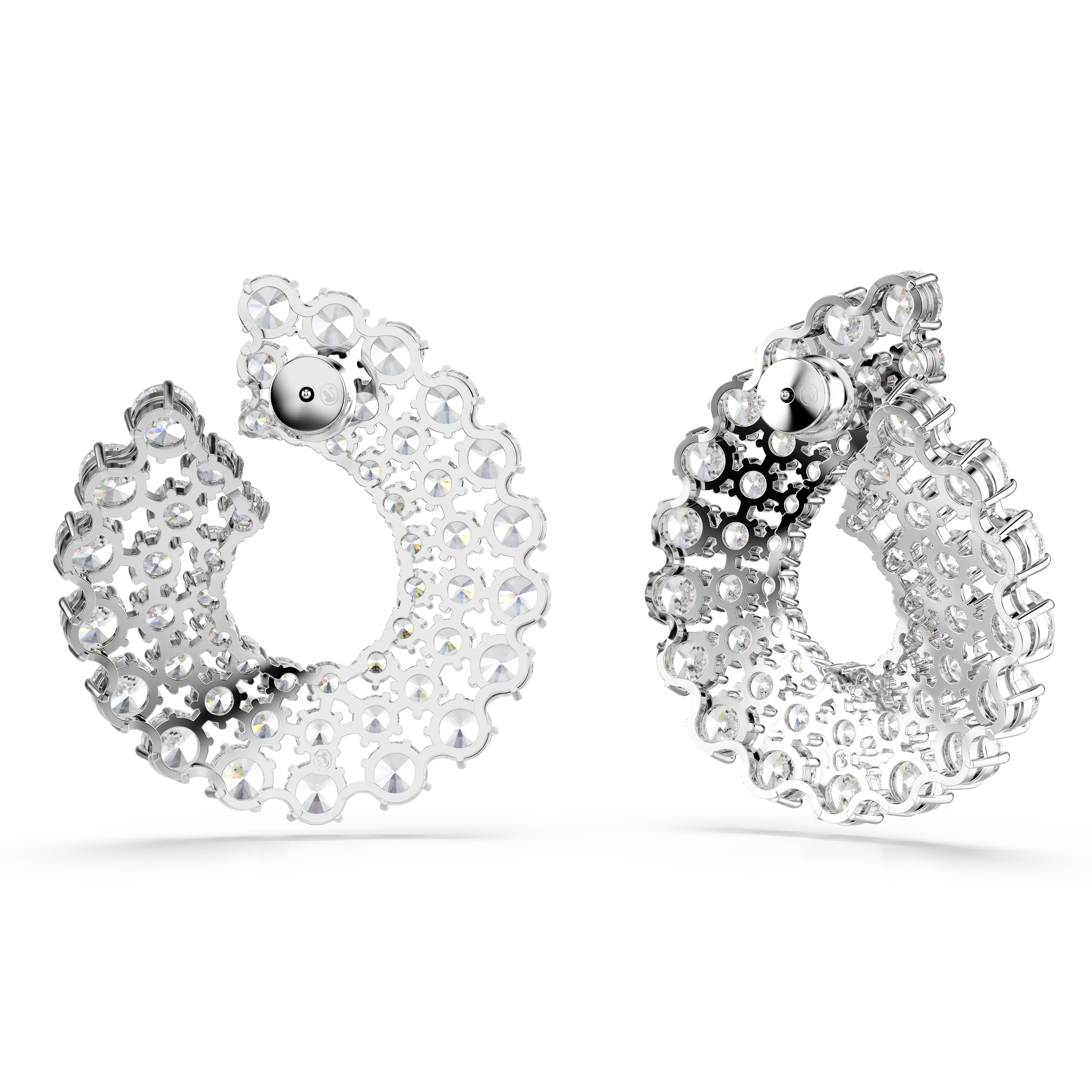 matrix-hoop-earrings-mixed-round-cuts-white-rhodium-plated-swarovski-5705834-4.webp