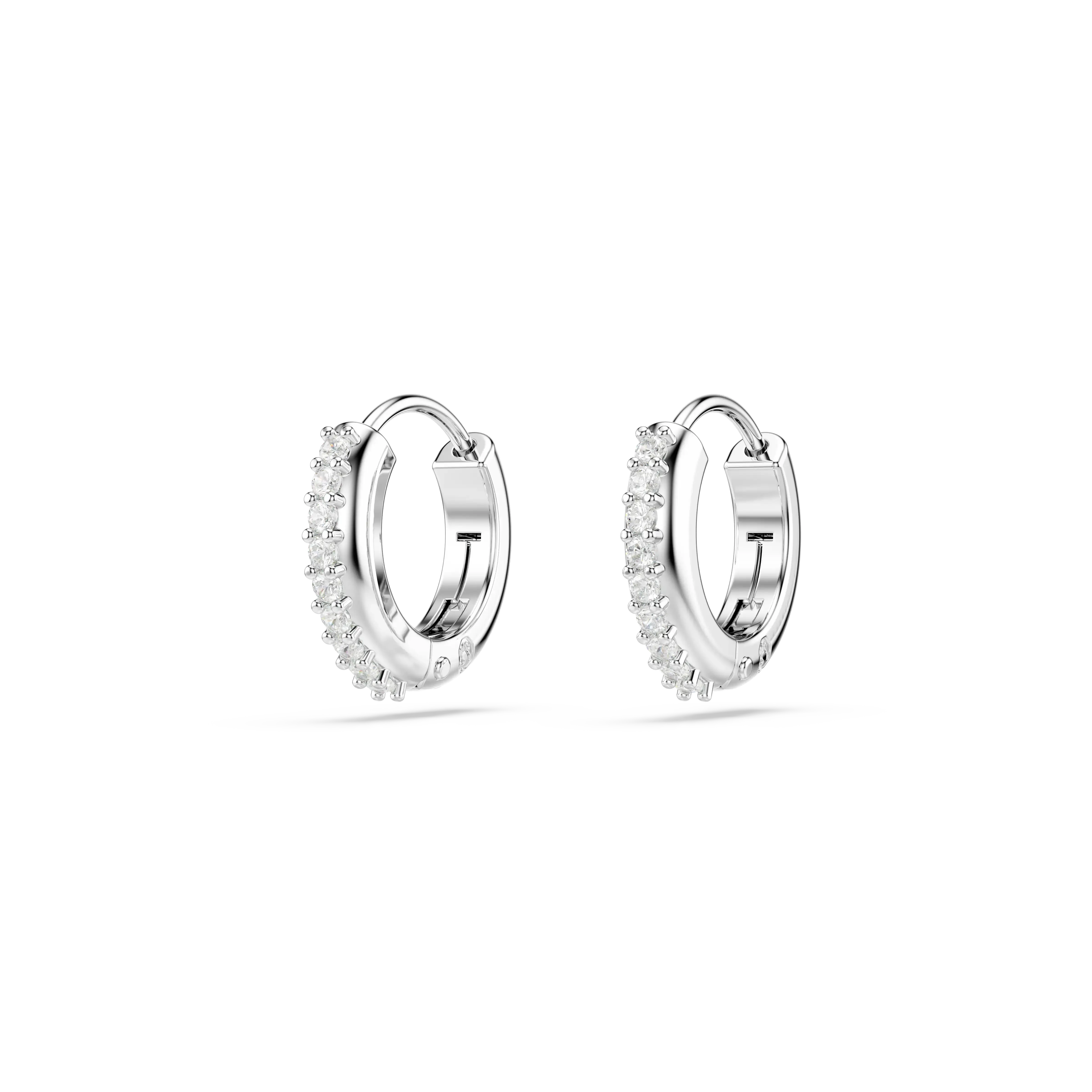 matrix-hoop-earrings-round-cut-white-rhodium-plated-swarovski-5690670-3.webp